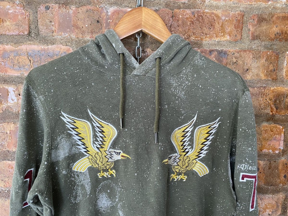 Diesel Vtg Diesel Galaxy universe eagle hoodie Size US M / EU 48-50 / 2 - 3 Thumbnail