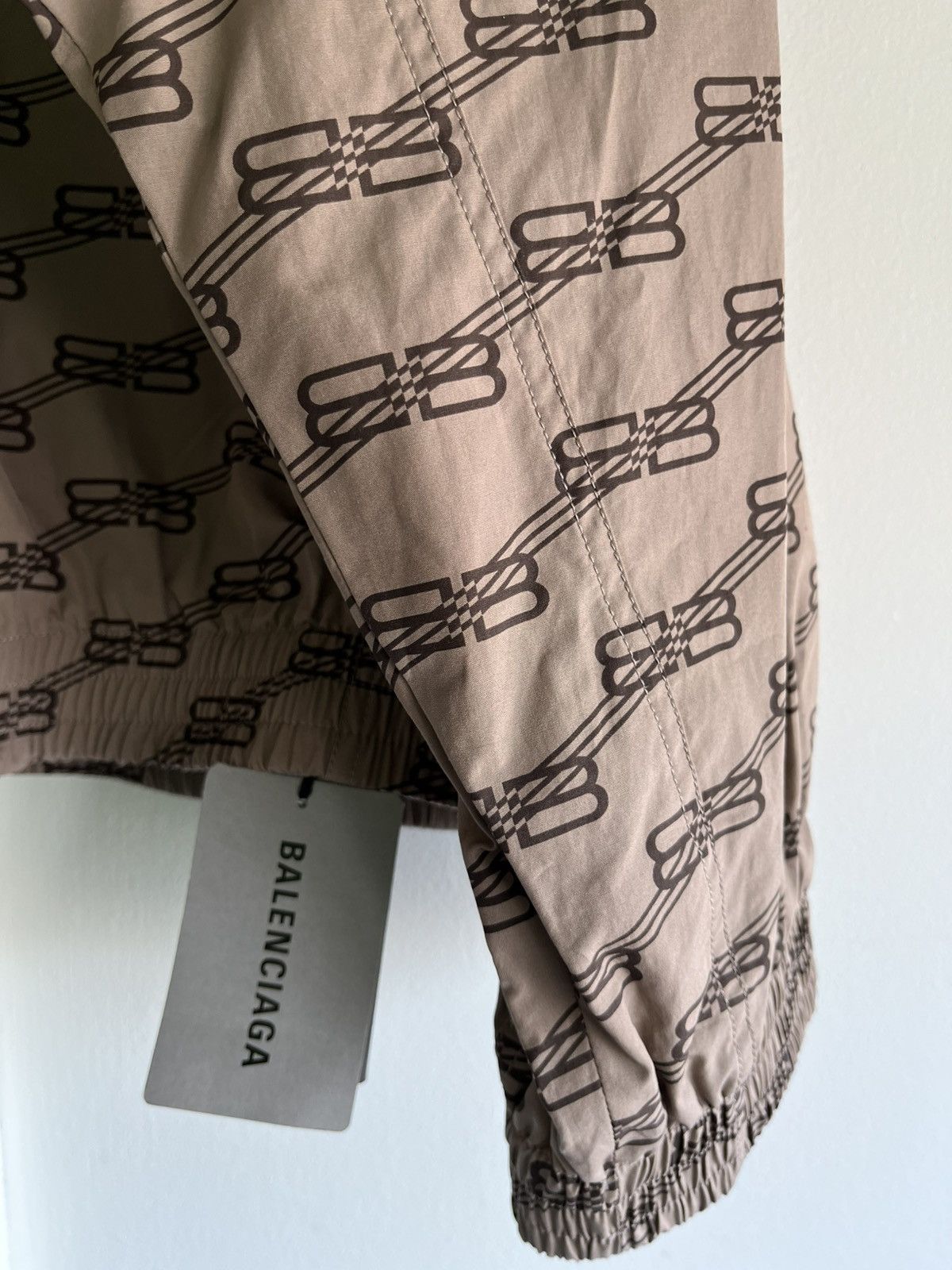 Balenciaga Super Runway Rare Brand New Balenciaga BB Monogram Jacket Size US XXL / EU 58 / 5 - 11 Thumbnail