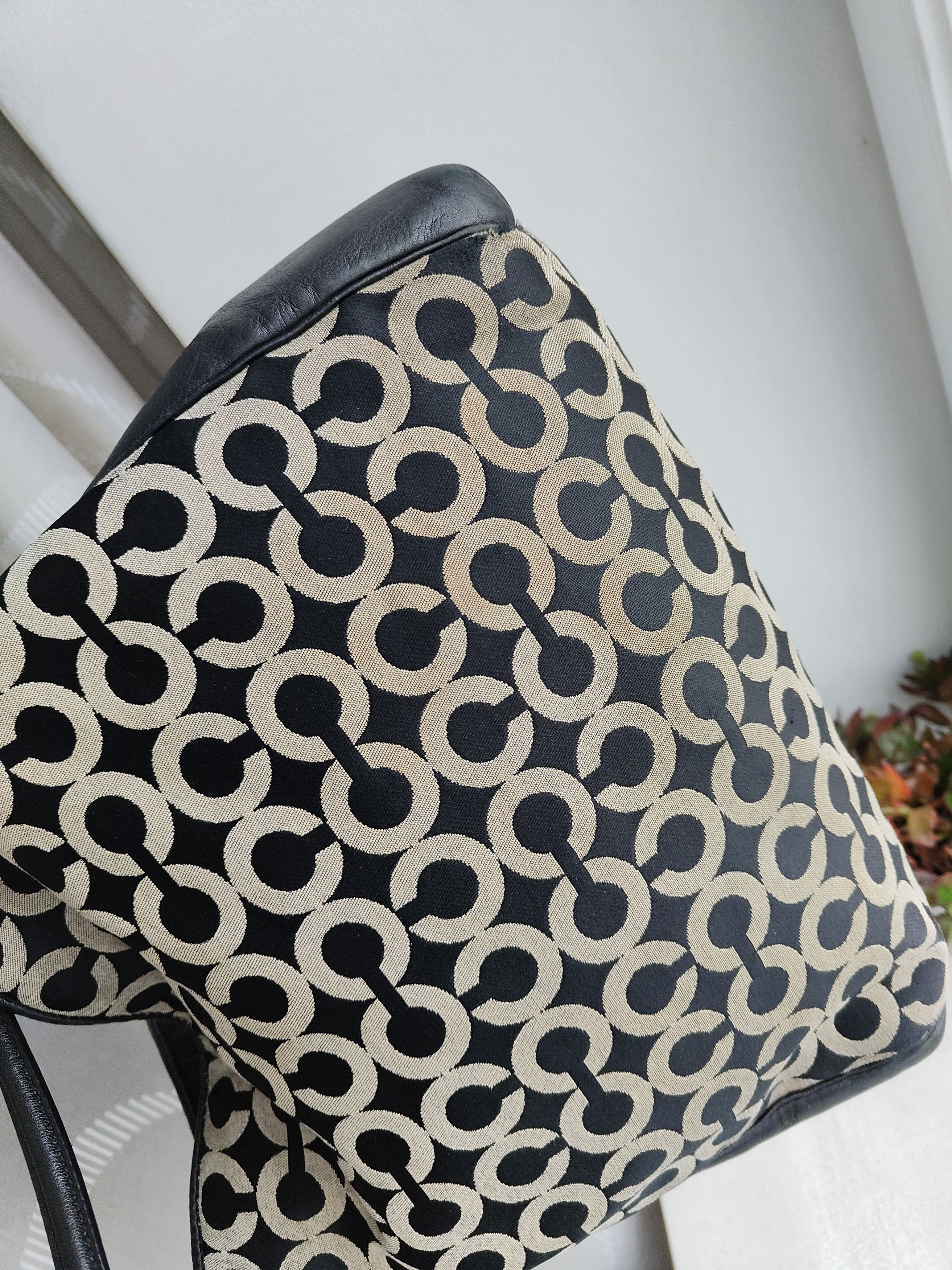 Coach Coach Madison Phoebe Shoulder Bag Tote Bag Canvas Leather Size ONE SIZE - 4 Thumbnail