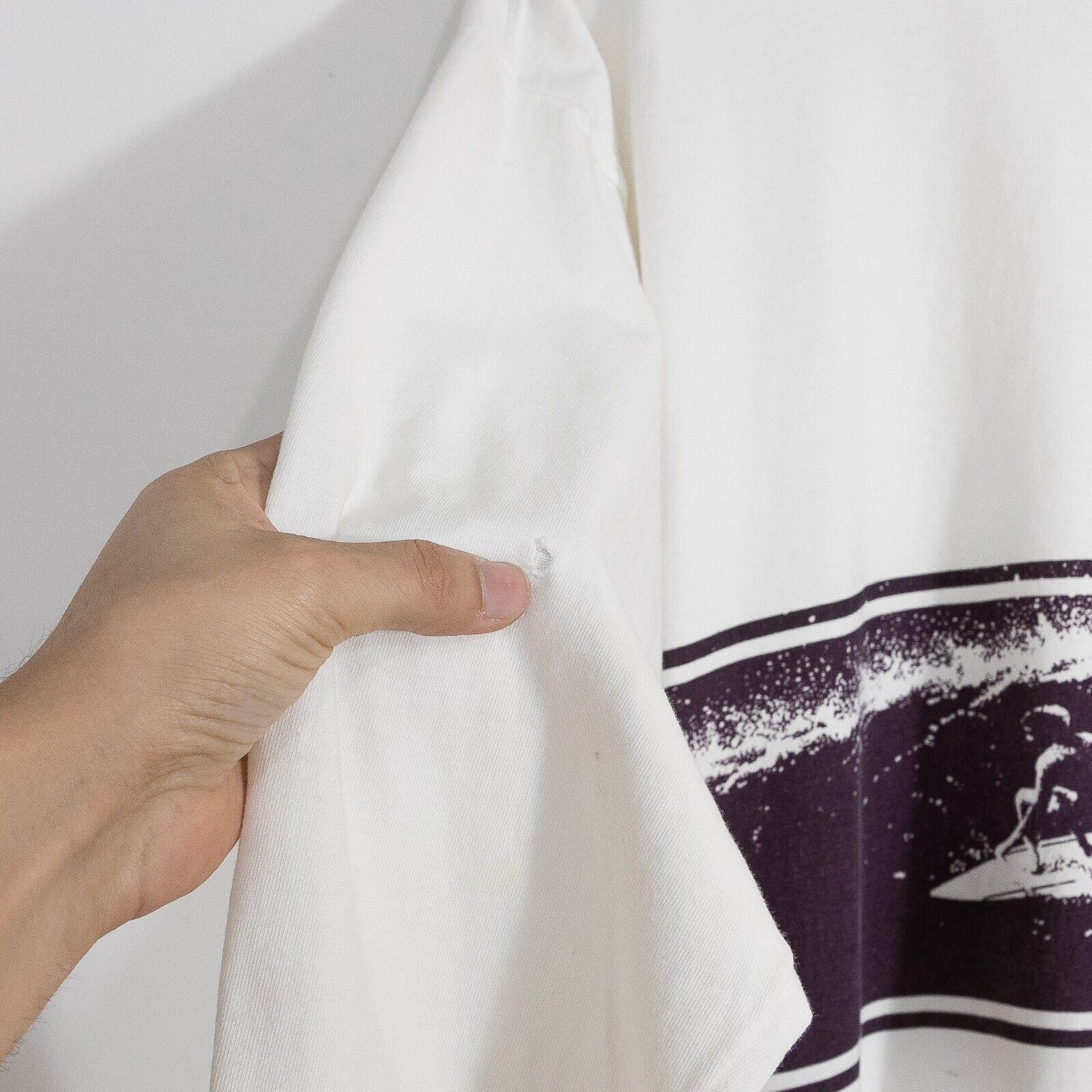 Vintage Vintage 90s Nantucket Surf T Shirt XL Long Sleeve Distressed Size US XL / EU 56 / 4 - 10 Thumbnail