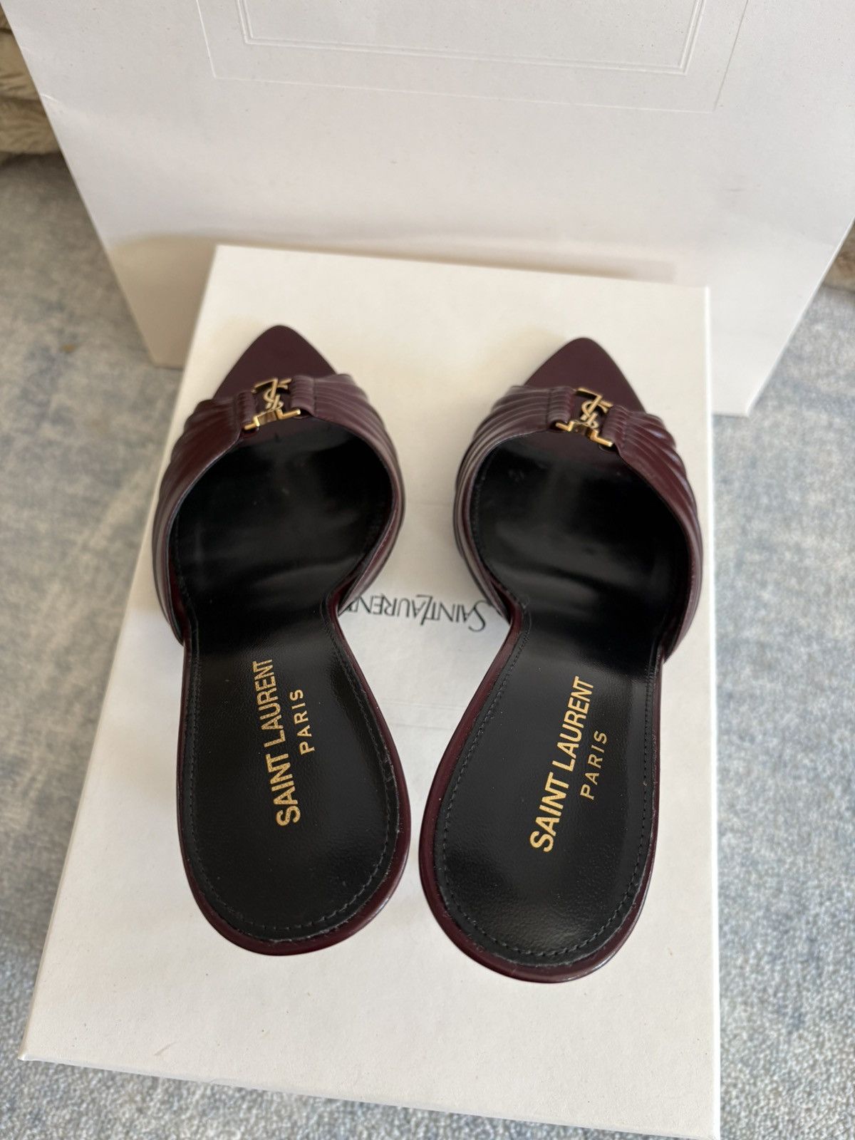 Yves Saint Laurent Yves Saint Laurent Babylone Heels Size US 8 / IT 38 - 5 Thumbnail