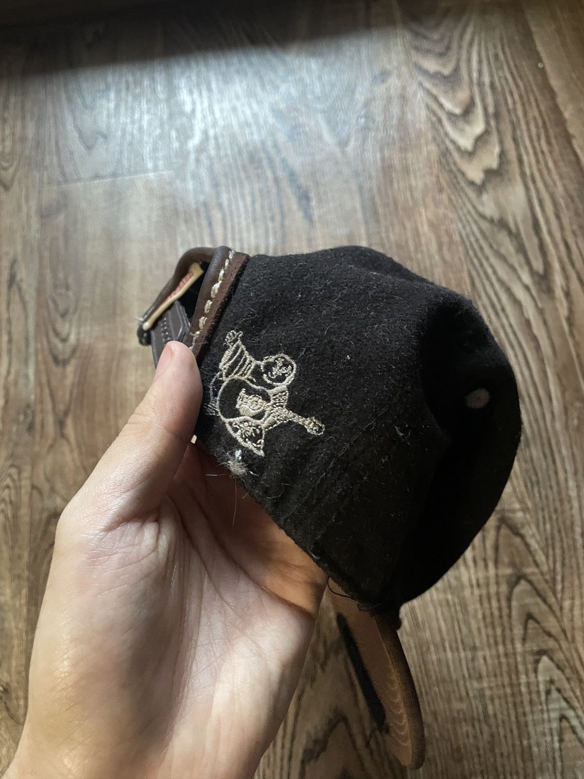 True Religion TRUE RELIGION Cap Distressed Style x Rare x Leather Size ONE SIZE - 8 Thumbnail