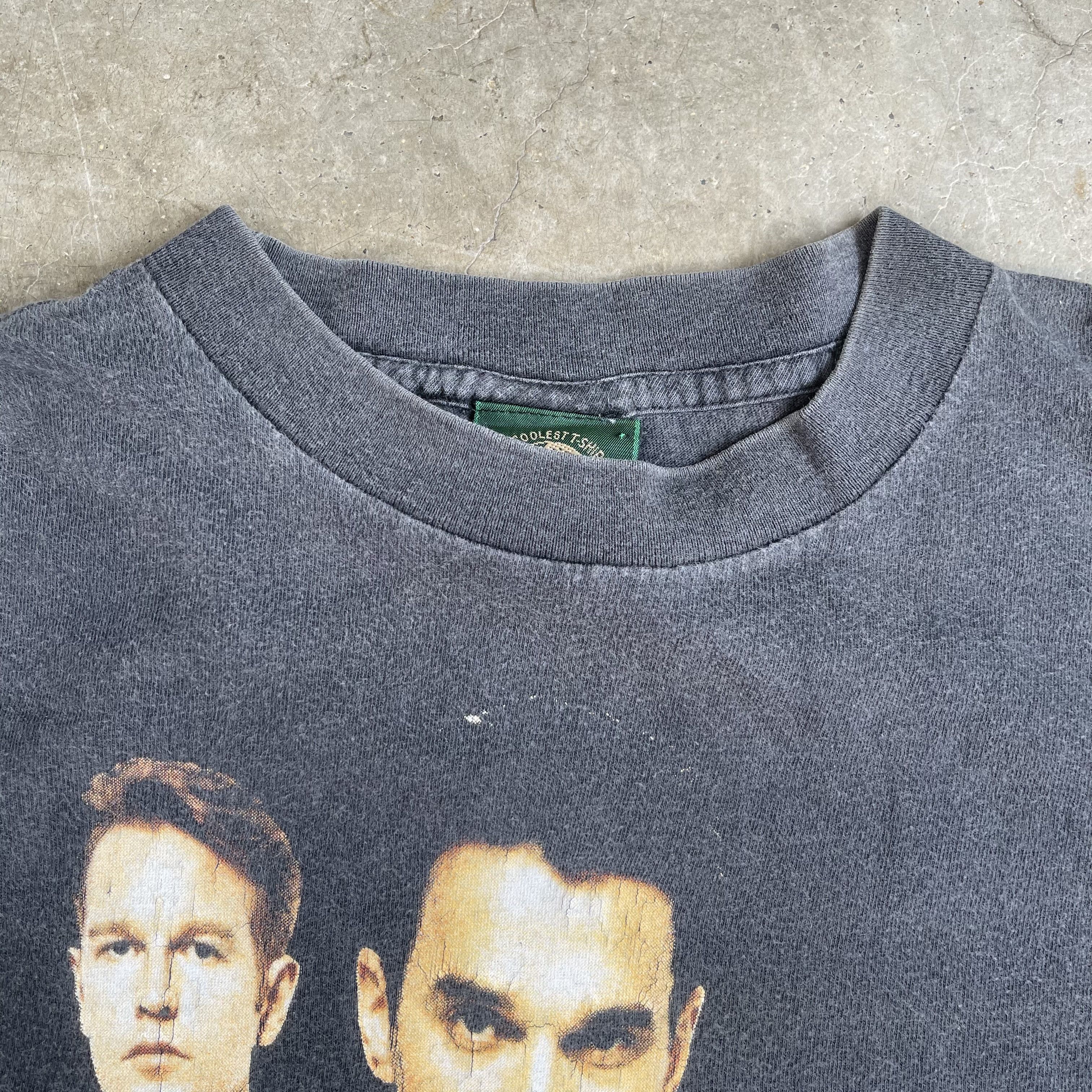 Band Tees Vintage 90s Depeche Mode Concert T-shirt The Single Tour Size US L / EU 52-54 / 3 - 5 Thumbnail