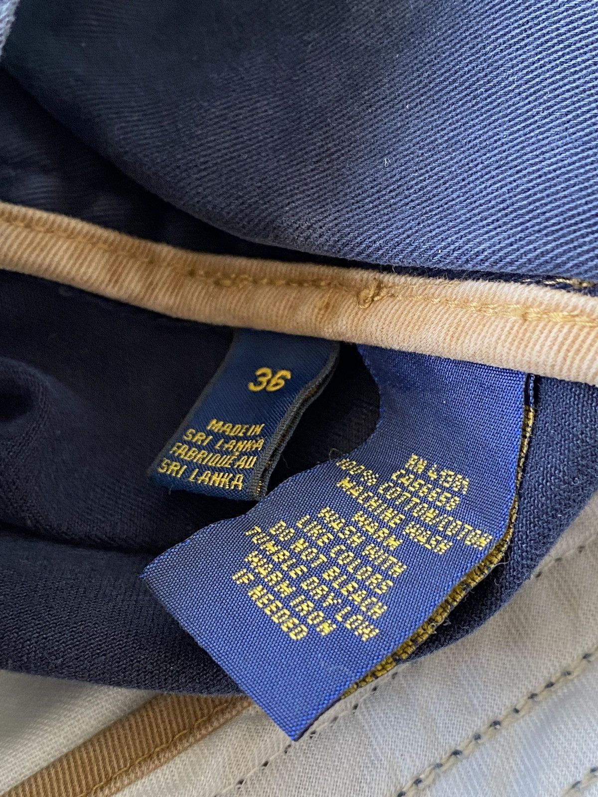 Polo Ralph Lauren × Vintage Polo Ralph Lauren Cargo Shorts Pockets Distressed Size US 36 / EU 52 - 6 Thumbnail