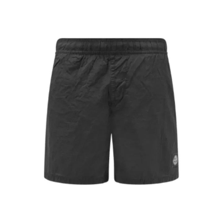 Stone Island Men's Black Swimming Shorts