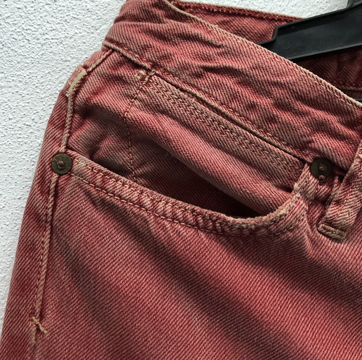 Ralph Lauren × Vintage Ralph Lauren Red Denim Jeans Made in Mexico Size 67/93 Size US 32 / EU 48 - 5 Thumbnail