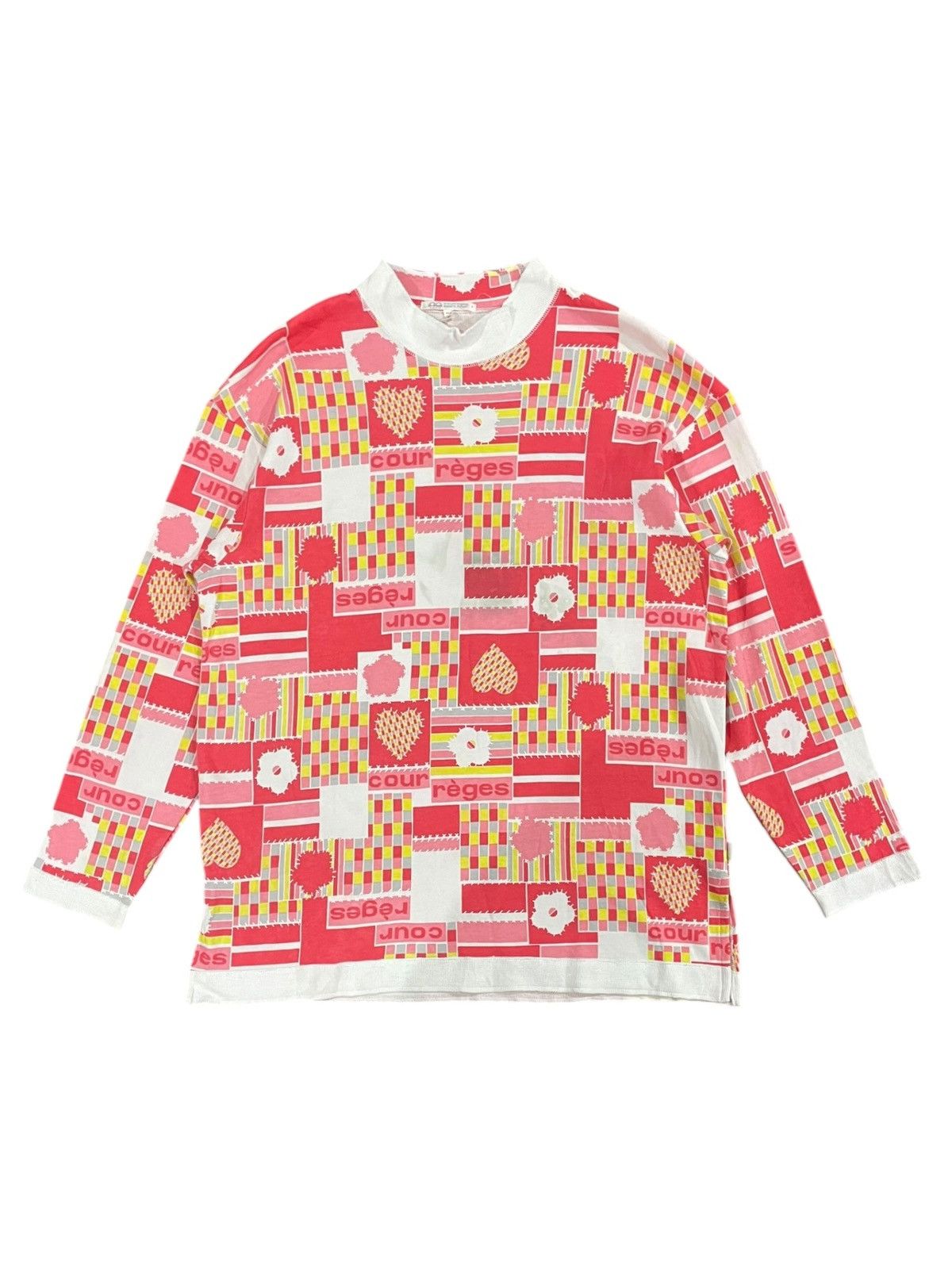 Courreges VTG 90s Courreges Sport Futur Sweatshirt Size XL / US 12-14 / IT 48-50 - 4 Thumbnail