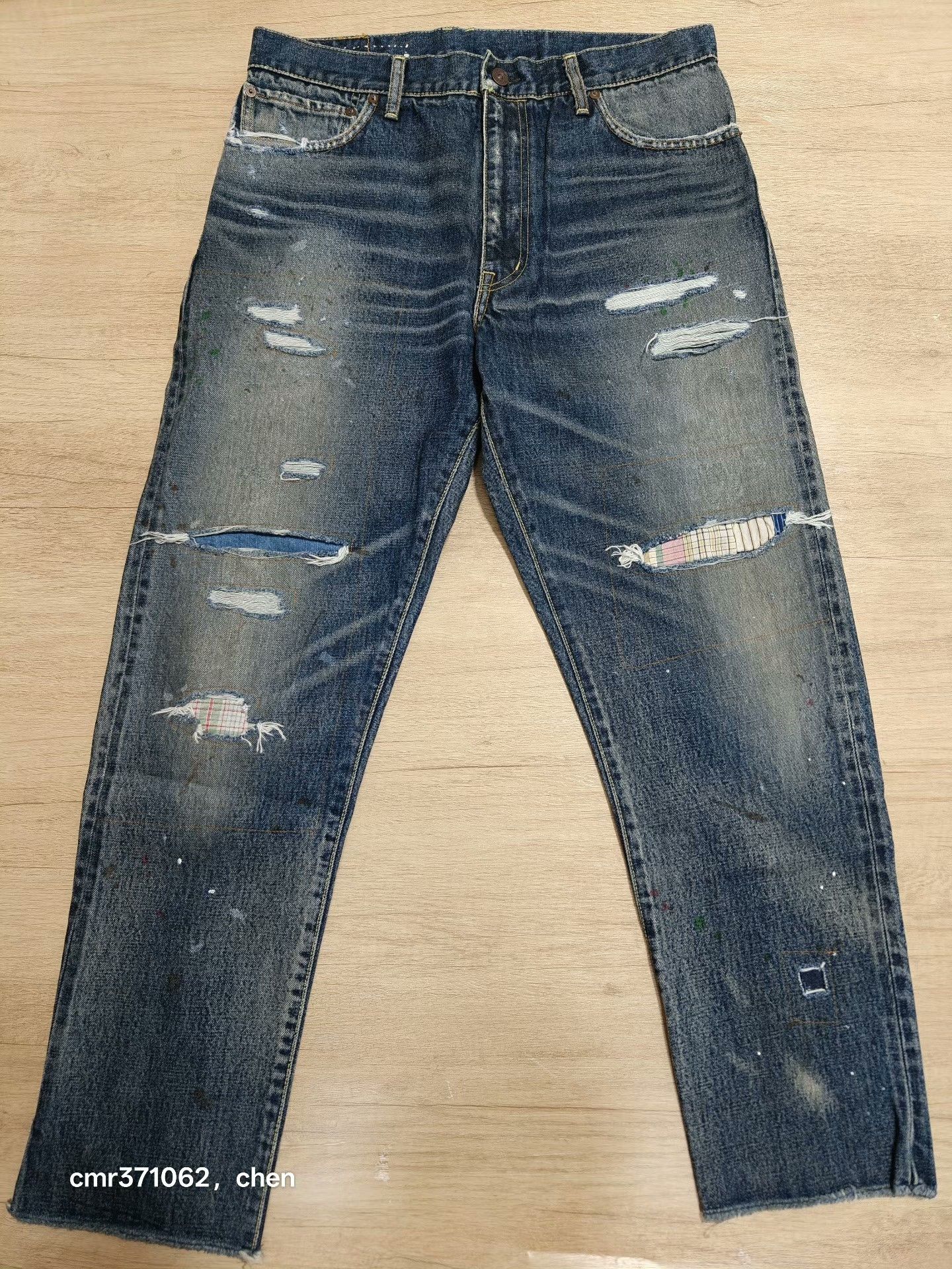 Visvim visvim 21 ICT Journeyman Tacked Crash Pants Size US 26 / EU 42 - 1 Thumbnail