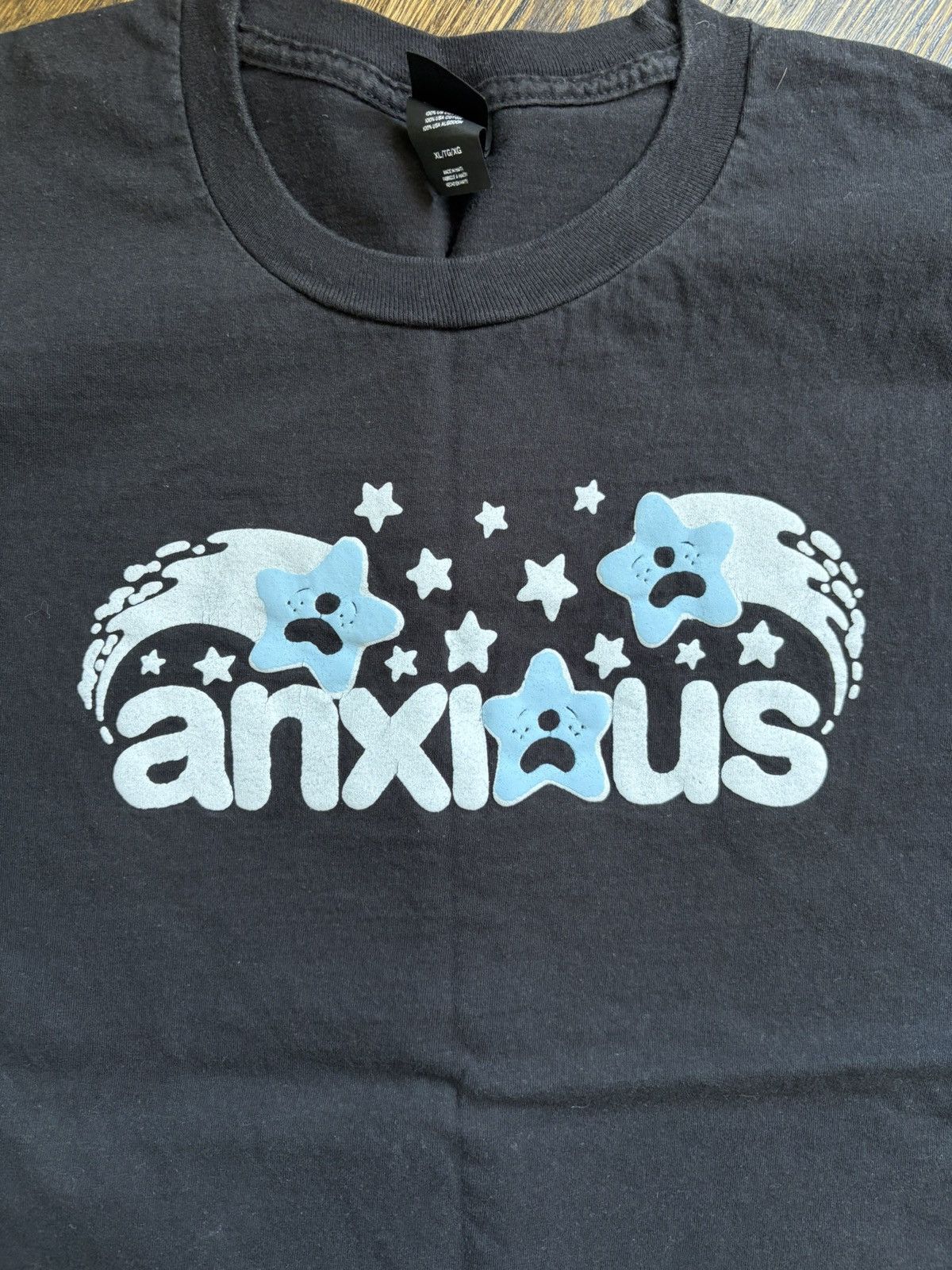 Hanes Anxious Puffy Stars Band Tee Size US XL / EU 56 / 4 - 3 Thumbnail