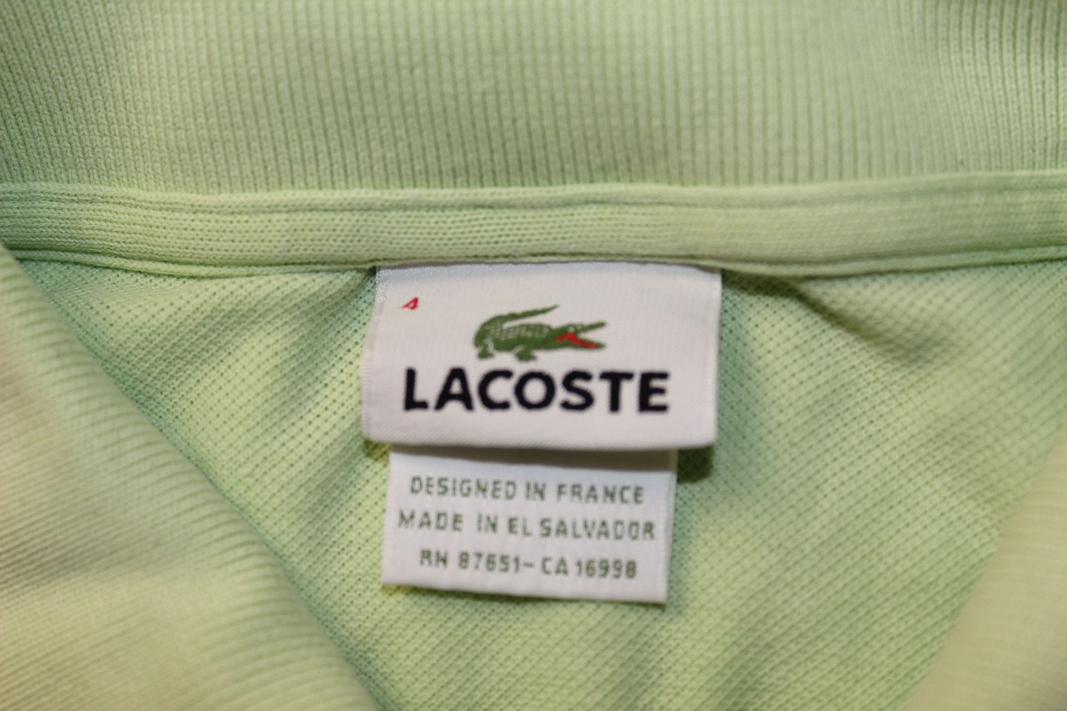 Lacoste LACOSTE Short Sleeve Polo Shirt Size US L / EU 52-54 / 3 - 7 Thumbnail
