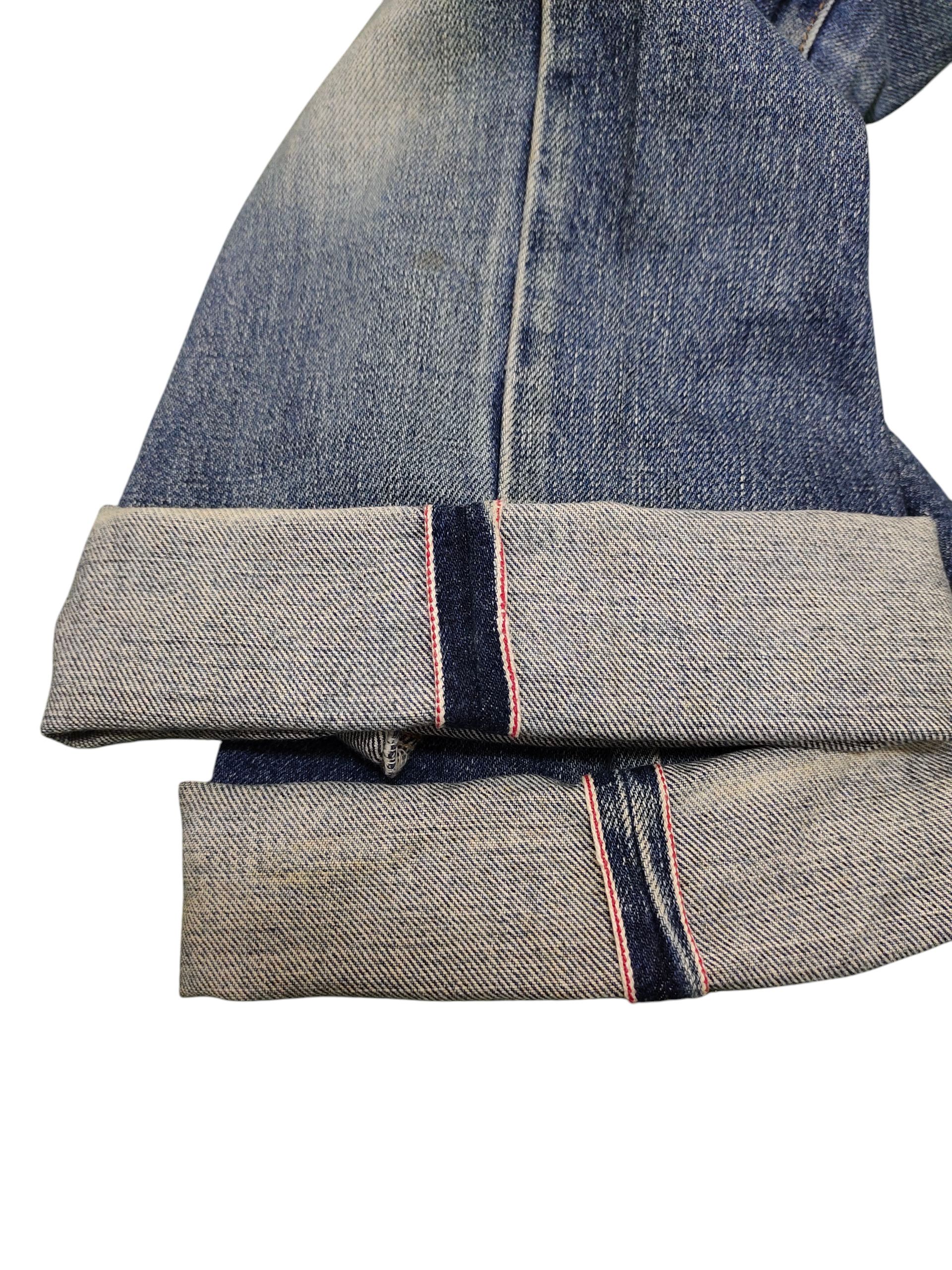 Comme des Garcons × Undercover Edwin Something Selvedge Clawmark Distress Denim Jeans Size US 30 / EU 46 - 15 Thumbnail
