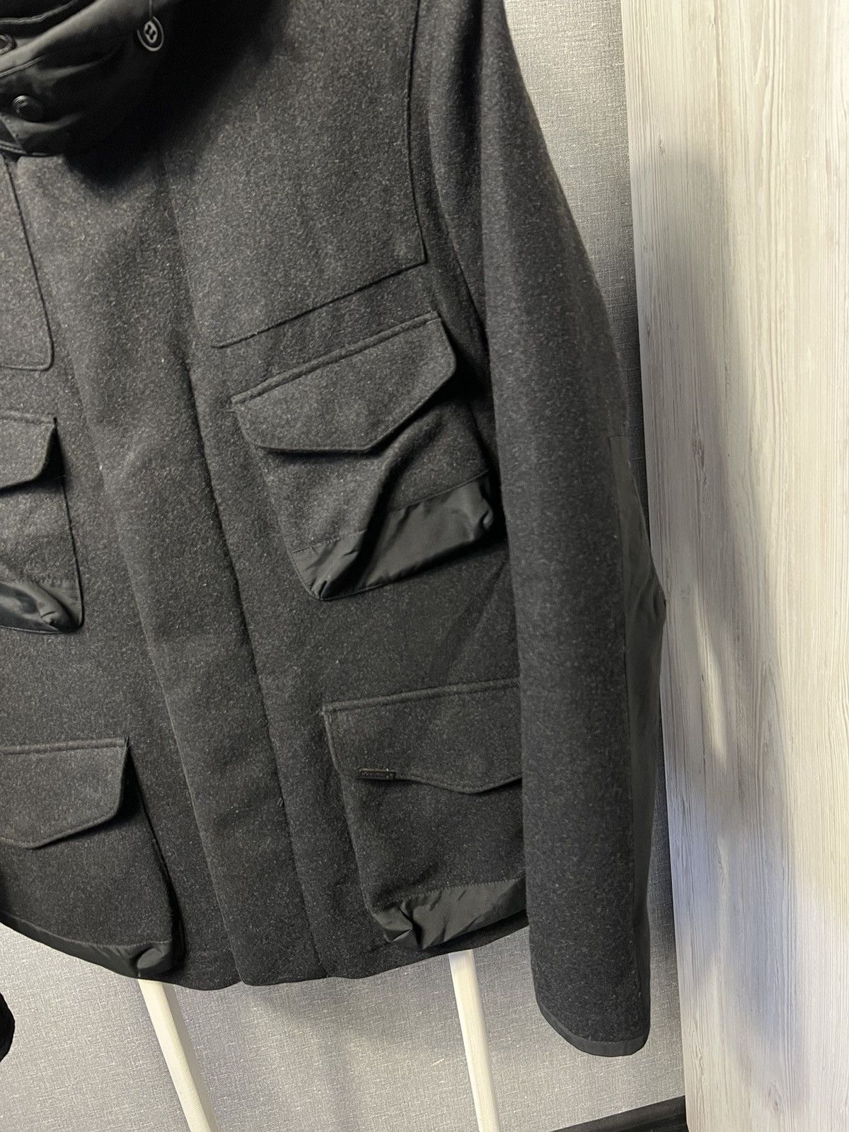 Woolrich Woolen Mills Rare Woolrich Wool + Nylon Hooded Jacket Size M Size US M / EU 48-50 / 2 - 3 Thumbnail