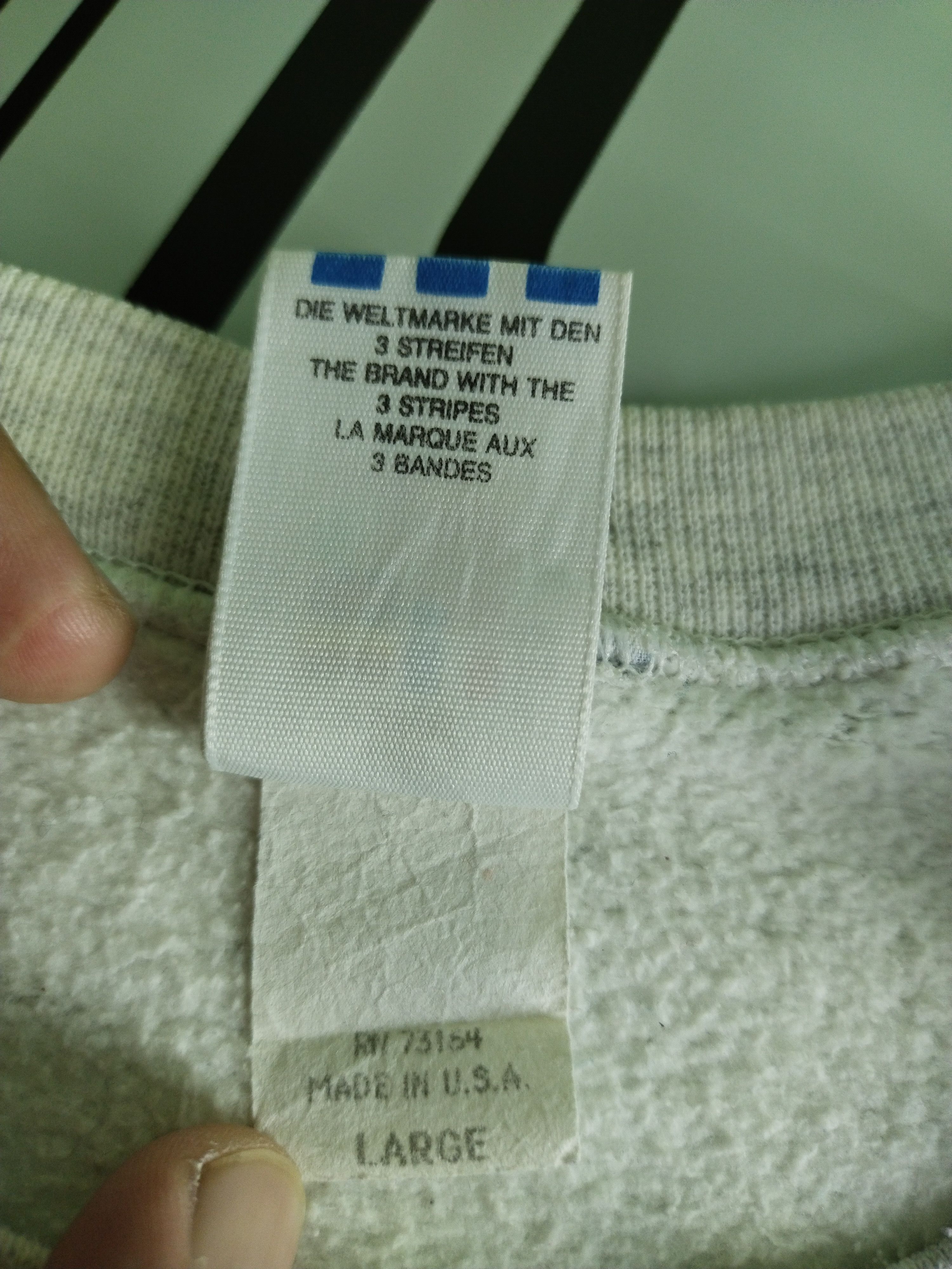 Adidas × Vintage Vintage Adidas Crewneck Size US L / EU 52-54 / 3 - 6 Thumbnail