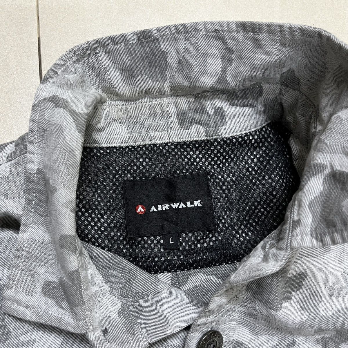 Airwalk × Vintage Airwalk Camouflage Longsleeve Shirt Size US M / EU 48-50 / 2 - 4 Thumbnail