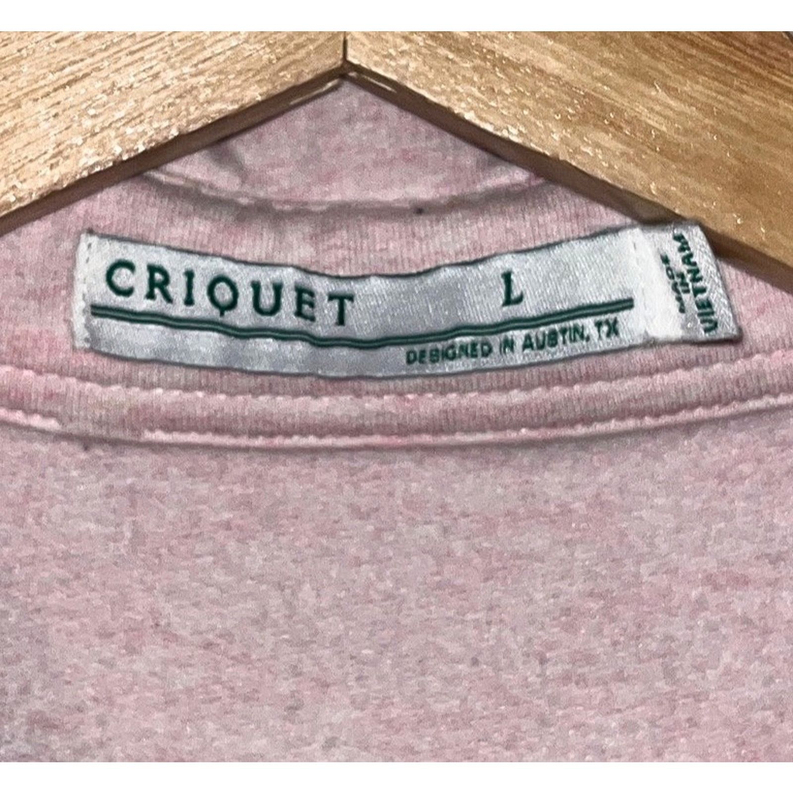 Criquet Criquet Mens L Pink Collared Polo Sweatshirt Rugby Pullover Size US L / EU 52-54 / 3 - 6 Thumbnail