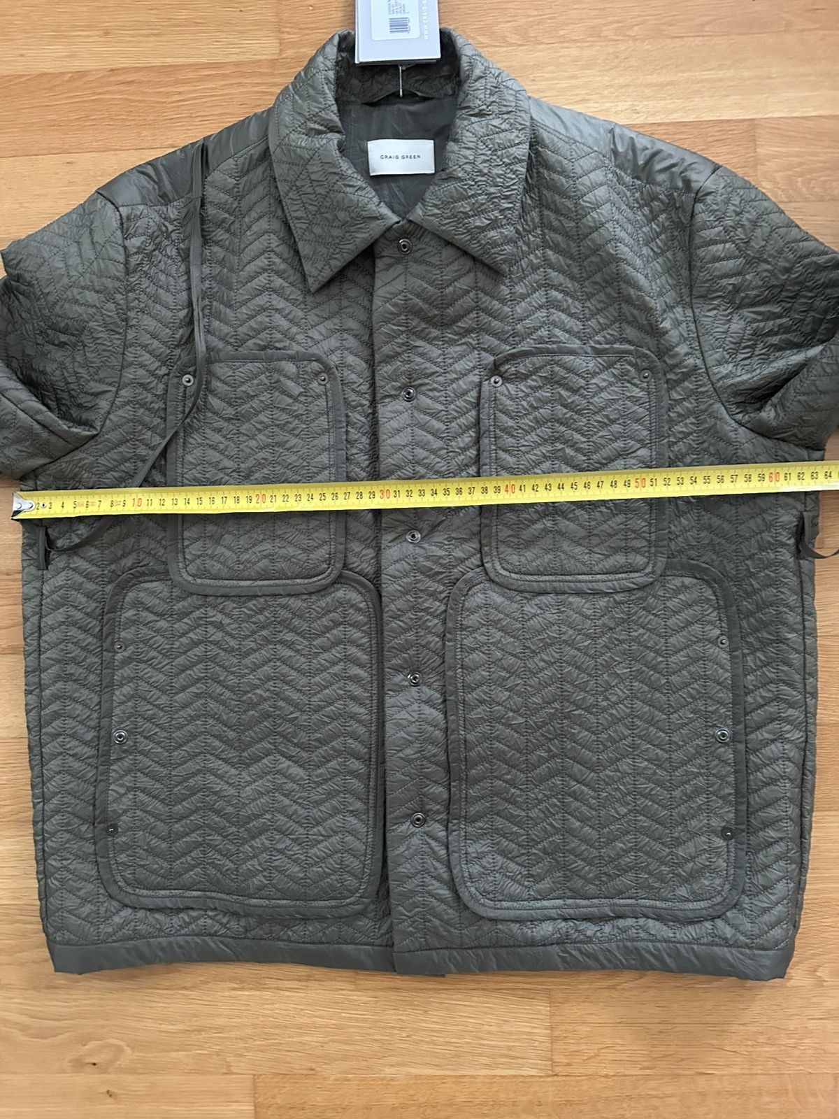 Craig Green CRAIG GREEN Quilted Worker Jacket - Green - Large Size US L / EU 52-54 / 3 - 9 Thumbnail