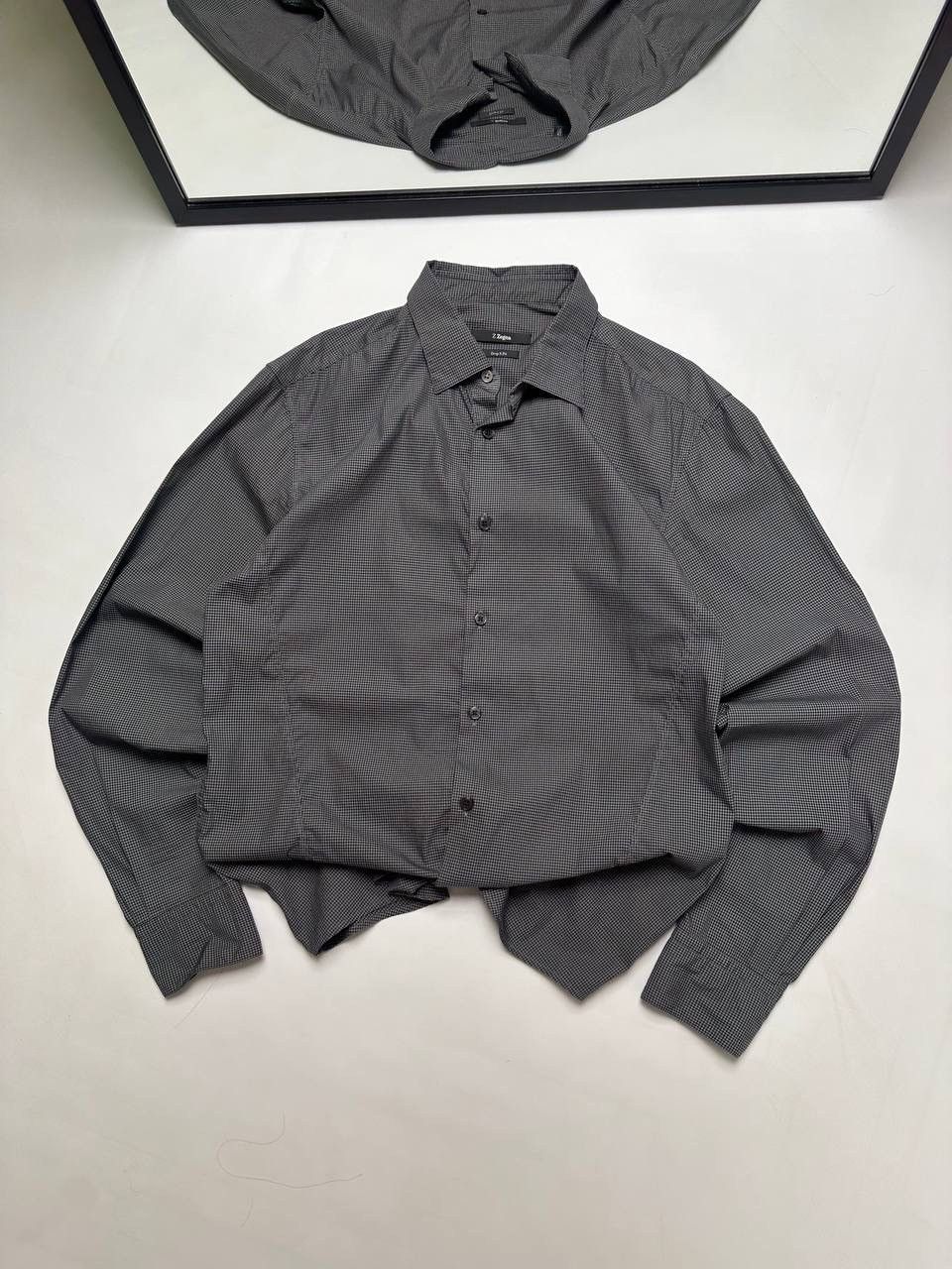 Z Zegna Z Zegna luxury Old Money Style Button Up Shirt Size US L / EU 52-54 / 3 - 1 Thumbnail