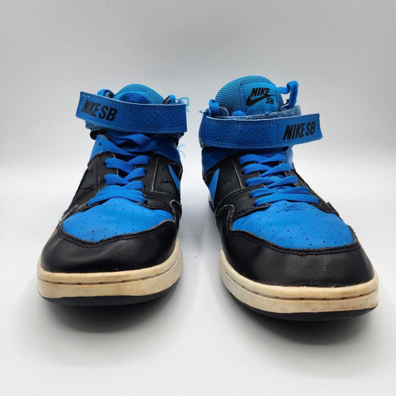 Nike Nike SB Mogan Mid 2 Boys Size 5Y Blue Black Size US 5 / EU 37 - 2 Thumbnail
