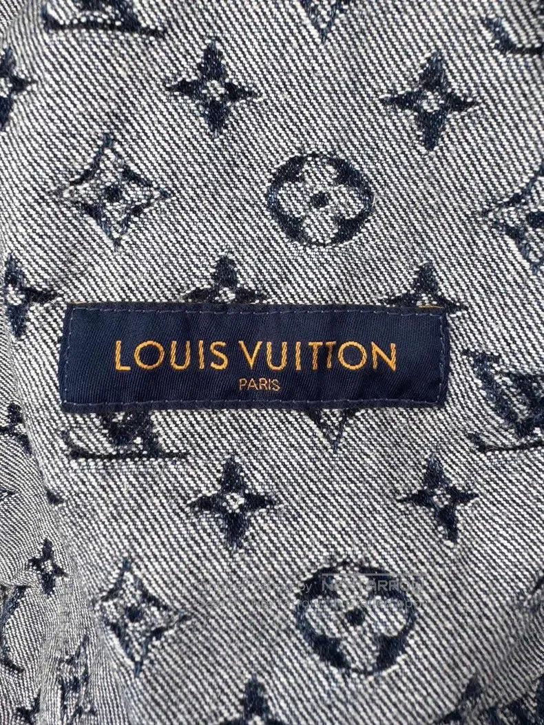 Louis Vuitton Louis Vuitton Nigo blue patchwork floral logo denim jacket Size US M / EU 48-50 / 2 - 3 Thumbnail