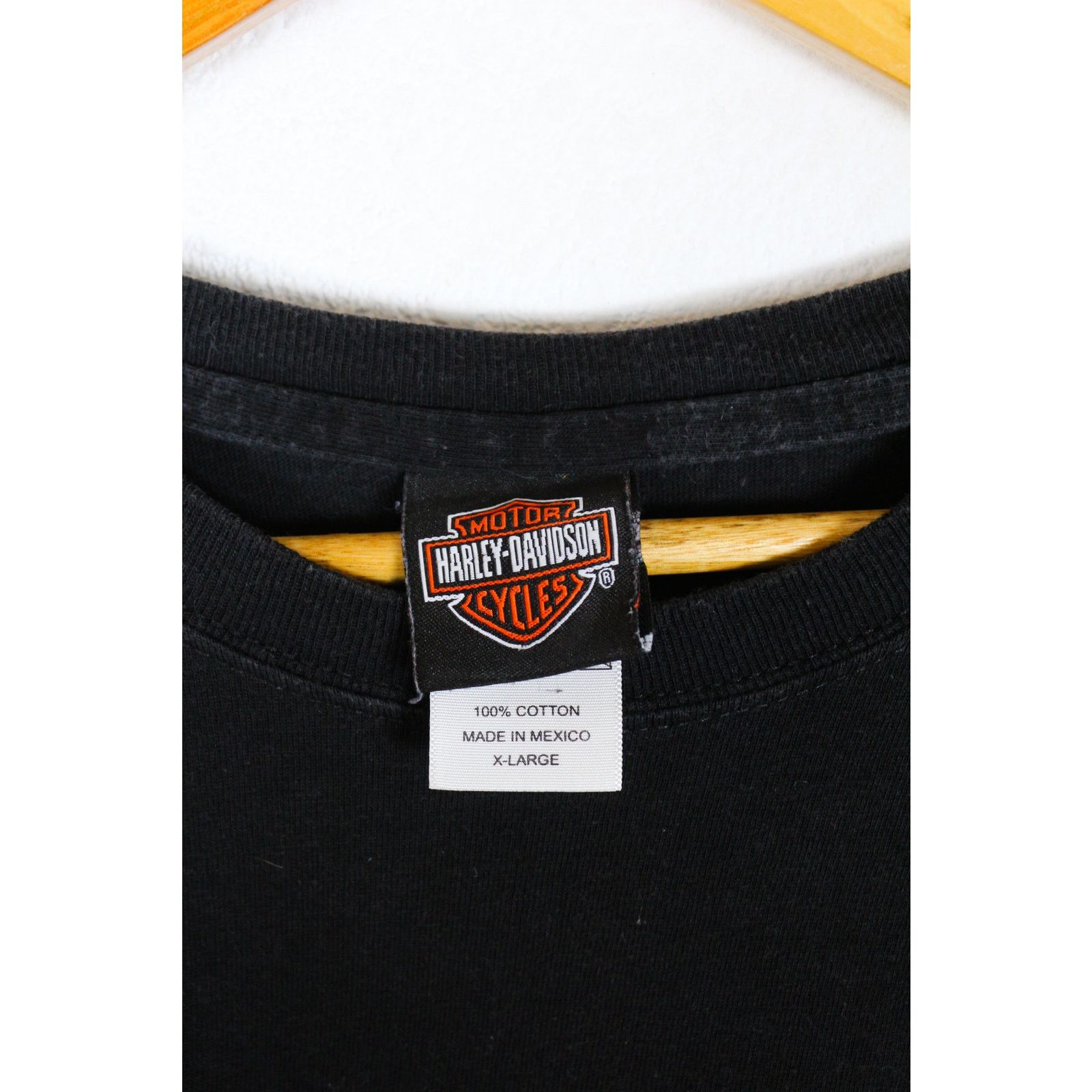 Harley Davidson × West Coast Choppers Vintage Harley Davidson Skull Logo Graphic Tee T-shirt Y2K Size US XL / EU 56 / 4 - 4 Thumbnail