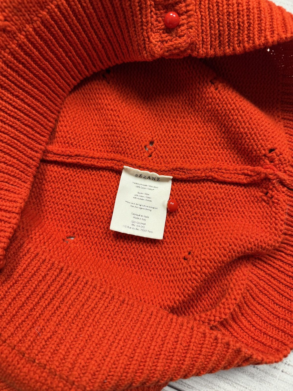 Sezane La Maille Sezane Knit Cardigan Sweater Vintage Size S / US 4 / IT 40 - 5 Thumbnail