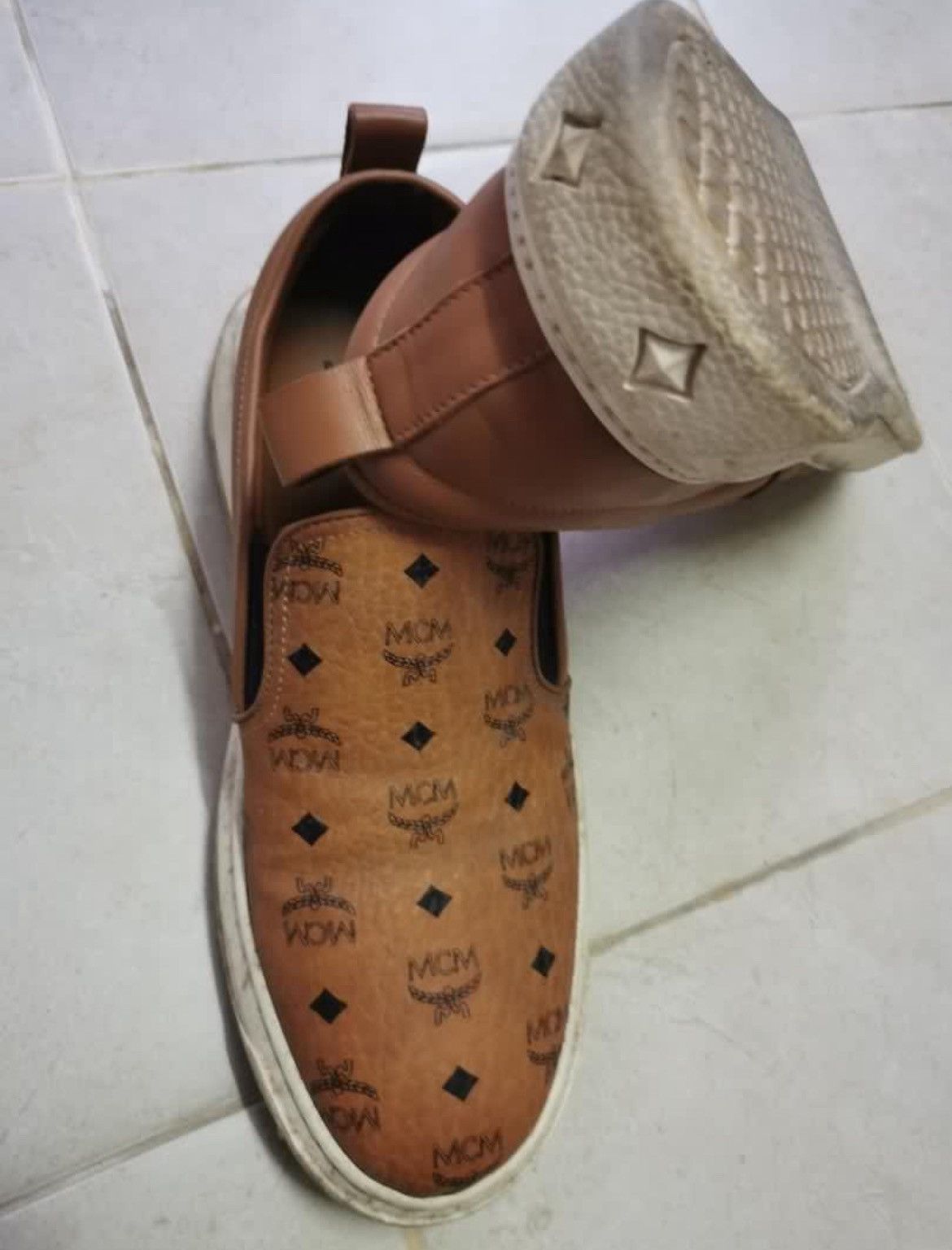 MCM × Supreme Vintage MCM sneakers Size US 7 / EU 40 - 4 Thumbnail