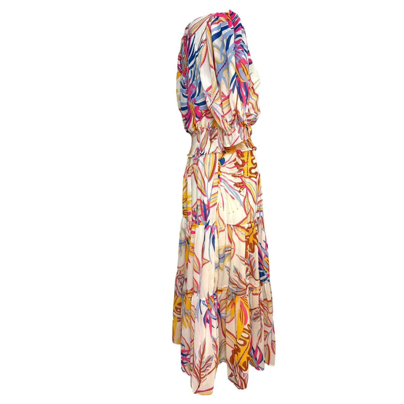 Other BOHO Floral Flying Tomato Dress Fall Ruffle Puff Sleeve sml Size S / US 4 / IT 40 - 4 Thumbnail