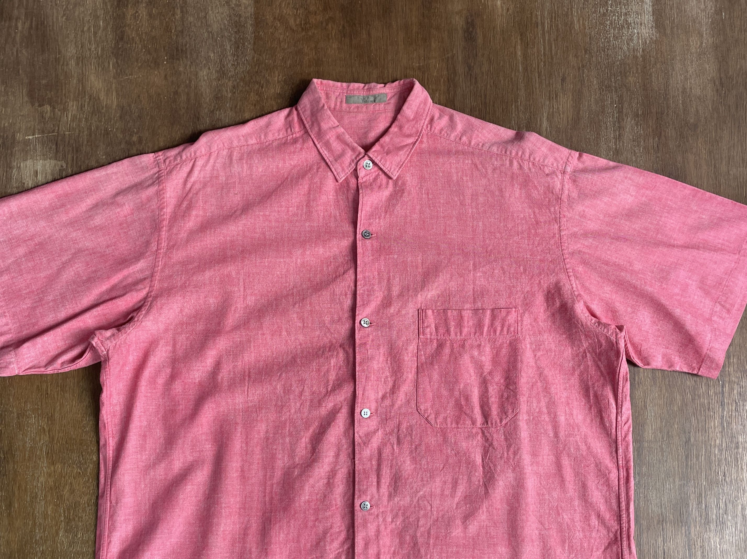 Yohji Yamamoto Y's for men Yohji Yamamoto Short Sleeves Shirt Size US L / EU 52-54 / 3 - 2 Thumbnail