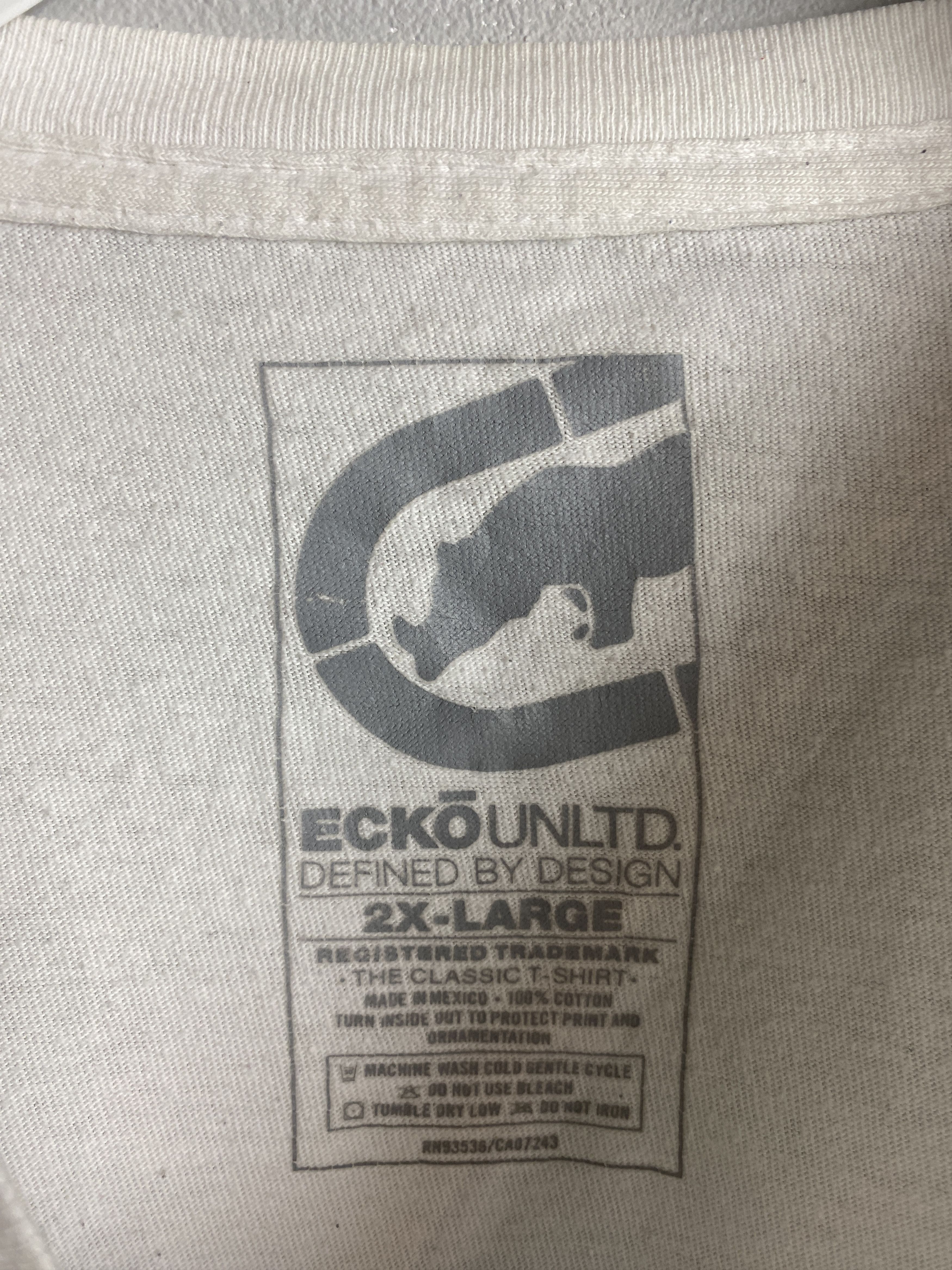 Ecko Unltd. Ecko Unltd big logo printed t-shirt tee y2k 00s rap hip hop Size US XXL / EU 58 / 5 - 3 Thumbnail