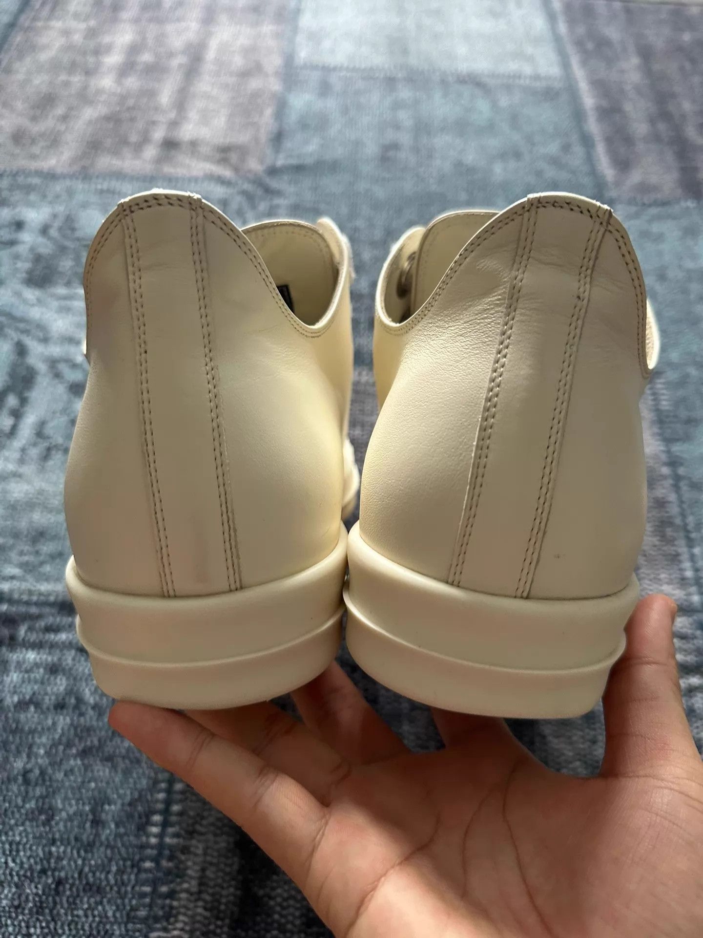 Rick Owens Rick Owens Mainline Low Top Thick Laces 44 Hot Good Size US 11 / EU 44 - 4 Thumbnail