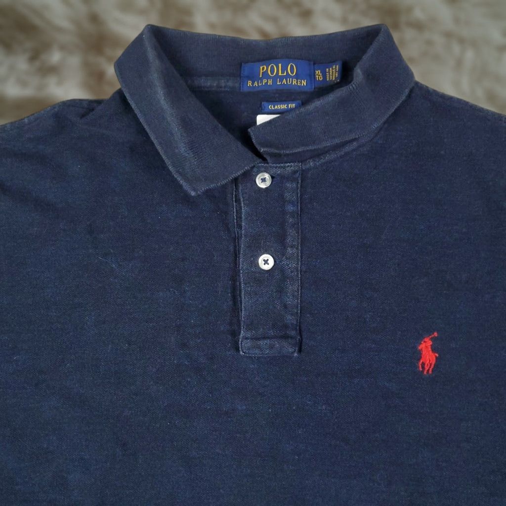 Ralph Lauren Ralph Lauren Polo Shirt Mens XL Blue Short Sleeve Casual Activewear Size US XL / EU 56 / 4 - 1 Thumbnail