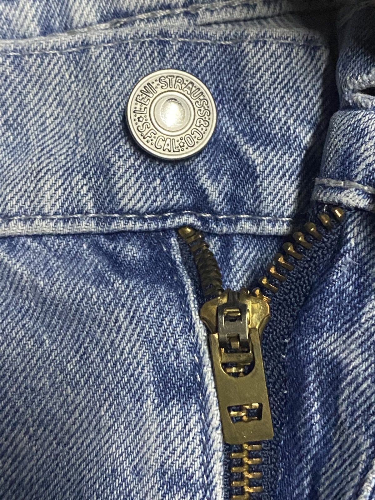 Levi's Vintage Levis 502 Y2K Carpenter Faded Wash Taperred Leg Jean Size US 32 / EU 48 - 10 Thumbnail