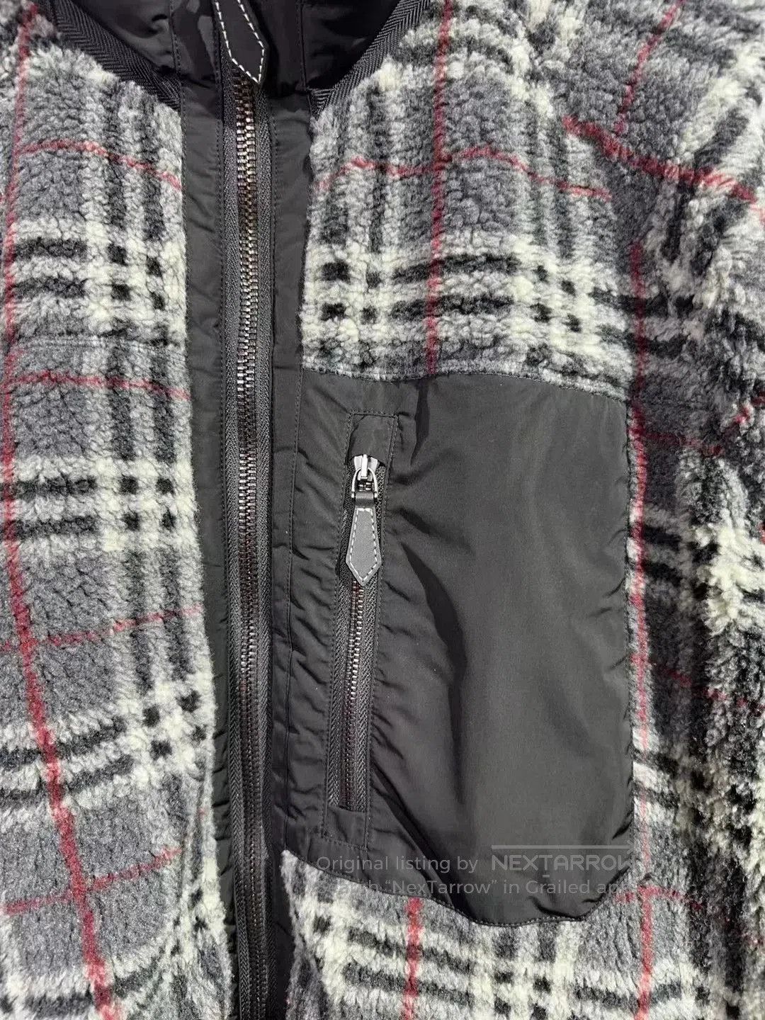 Burberry Burberry Plaid Fleece Teddy Coat. Size US XL / EU 56 / 4 - 3 Thumbnail