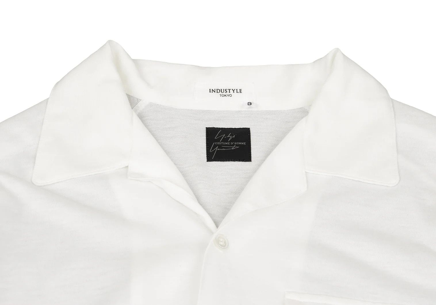 Yohji Yamamoto YOHJI YAMAMOTO COSTUME D’HOMME Open Collar Shirt Size US S / EU 44-46 / 1 - 3 Thumbnail