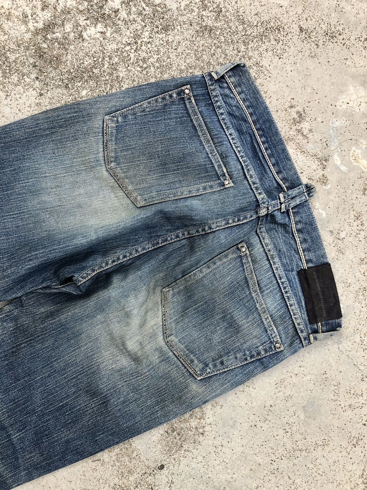 NANO universe SLIM FIT DISTRESSED DENIM BY NANO UNIVERSE Size US 30 / EU 46 - 10 Thumbnail