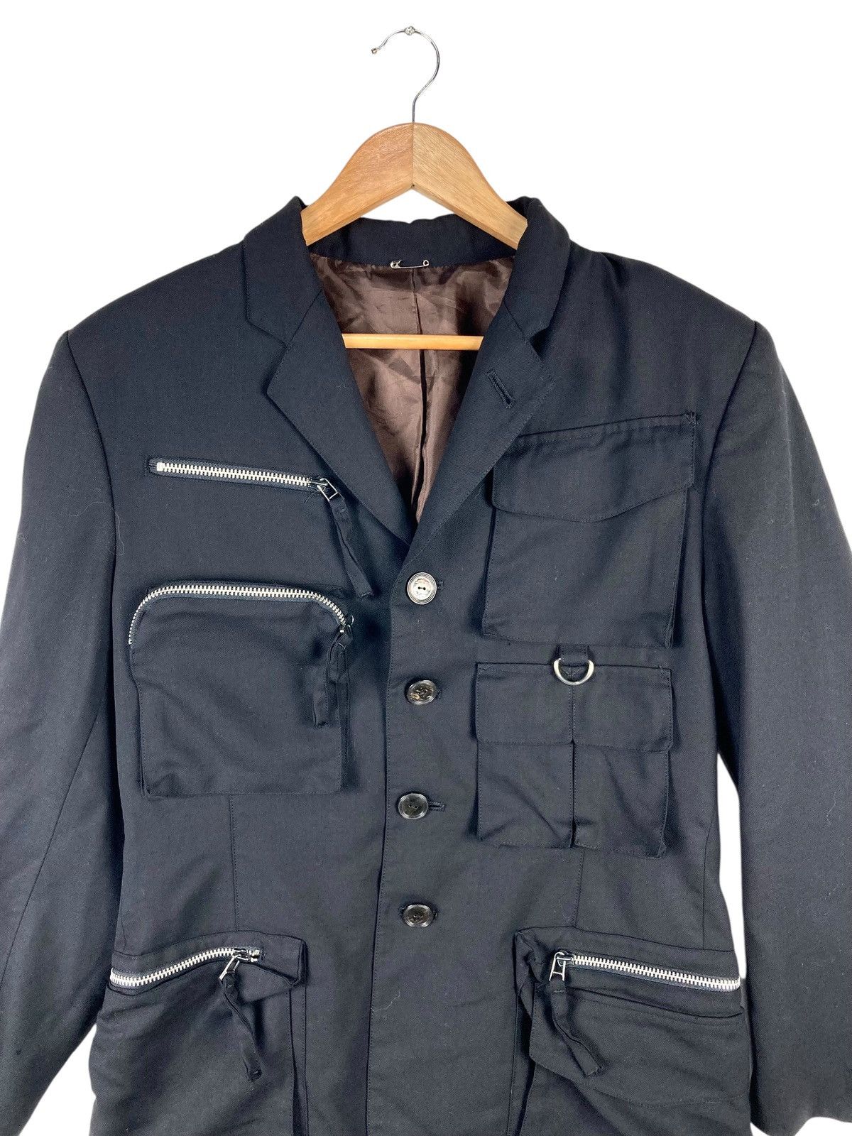 Jean Paul Gaultier Spring Summer 1996 Jean Paul Gaultier Utility Tailor Blazer Size 40L - 5 Thumbnail