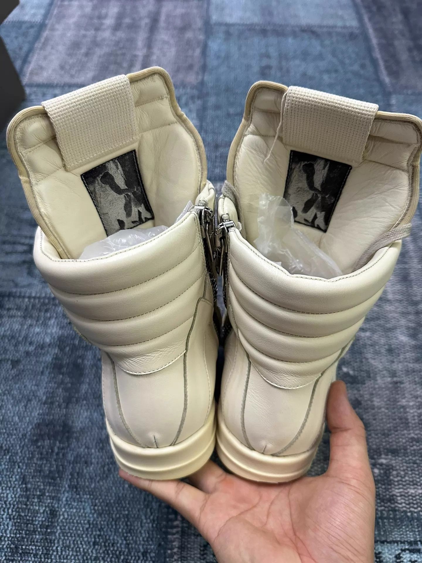 Rick Owens Rick Owens Mainline Triangle Lambskin 38 (New) Size US 7.5 / IT 37.5 - 3 Thumbnail
