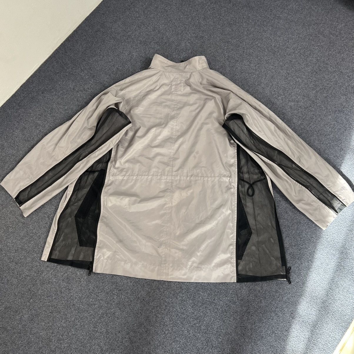 Issey Miyake 90s Plantation by Issey Miyake Mesh Zip Jacket Size US XL / EU 56 / 4 - 2 Thumbnail