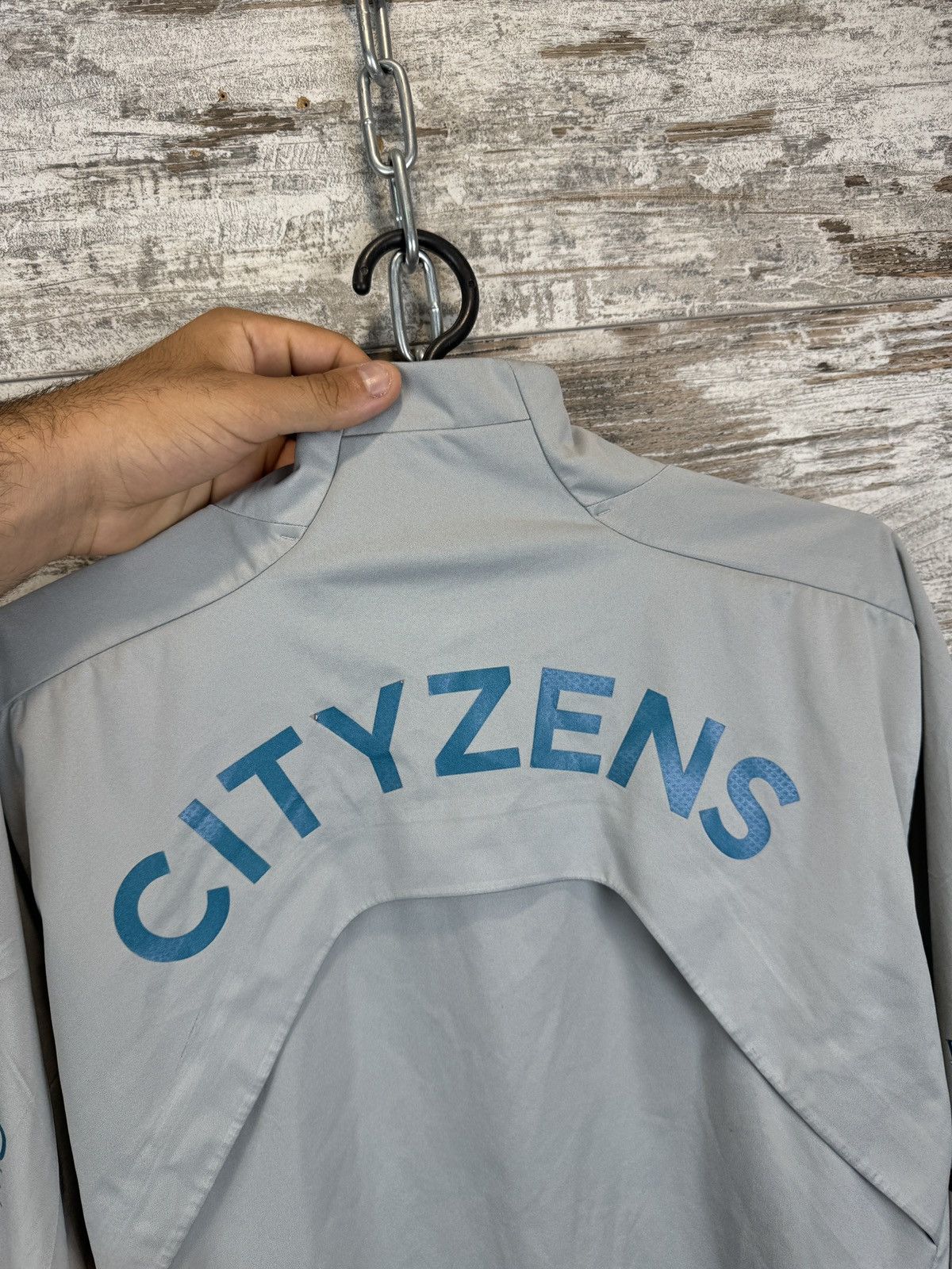 Puma × Vintage Mens Vintage Puma Manchester City FC sweatshirt jersey Size US L / EU 52-54 / 3 - 12 Thumbnail