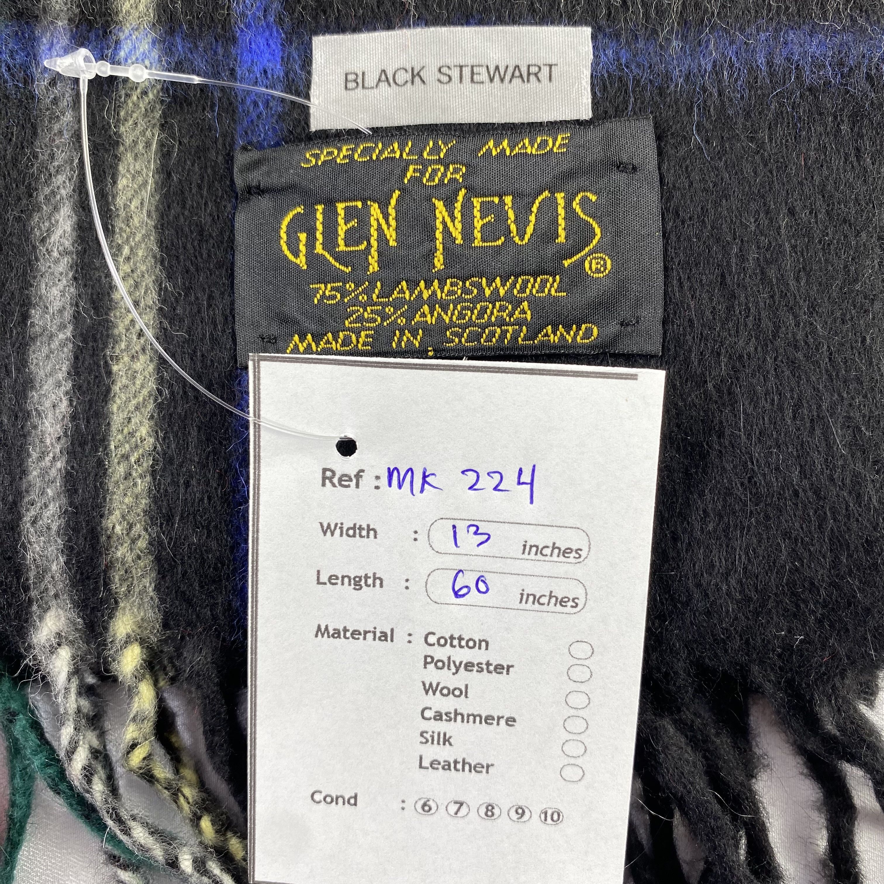 Designer Glen Nevis Scarf / Muffler / Neckwear Size ONE SIZE - 5 Thumbnail