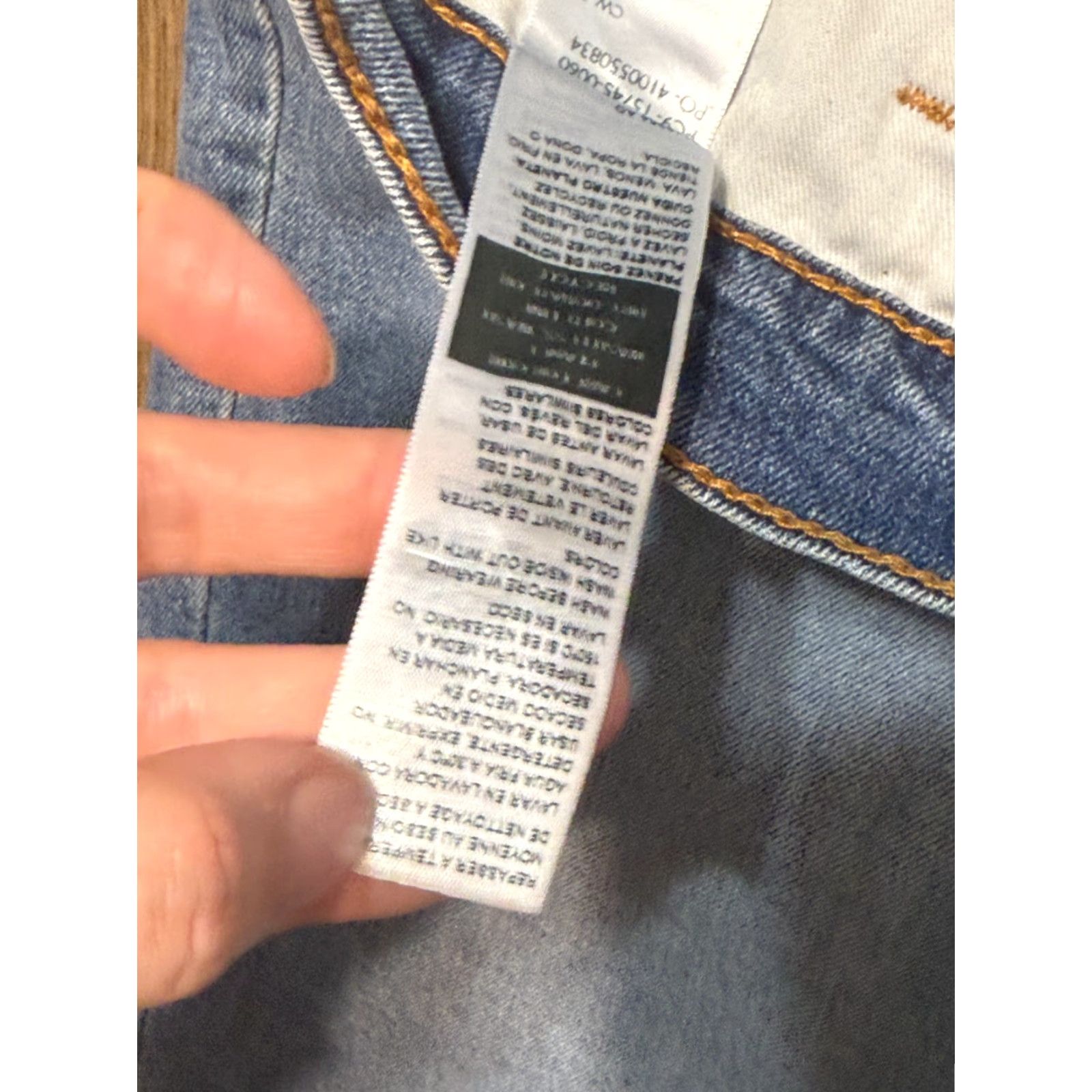 Levi's Levi's Shorts Men's W44 Jean Shorts Pockets Flat Front Bermuda Denim Cotton 5-Pocket Regular Blue Size US 44 / EU 60 - 7 Thumbnail