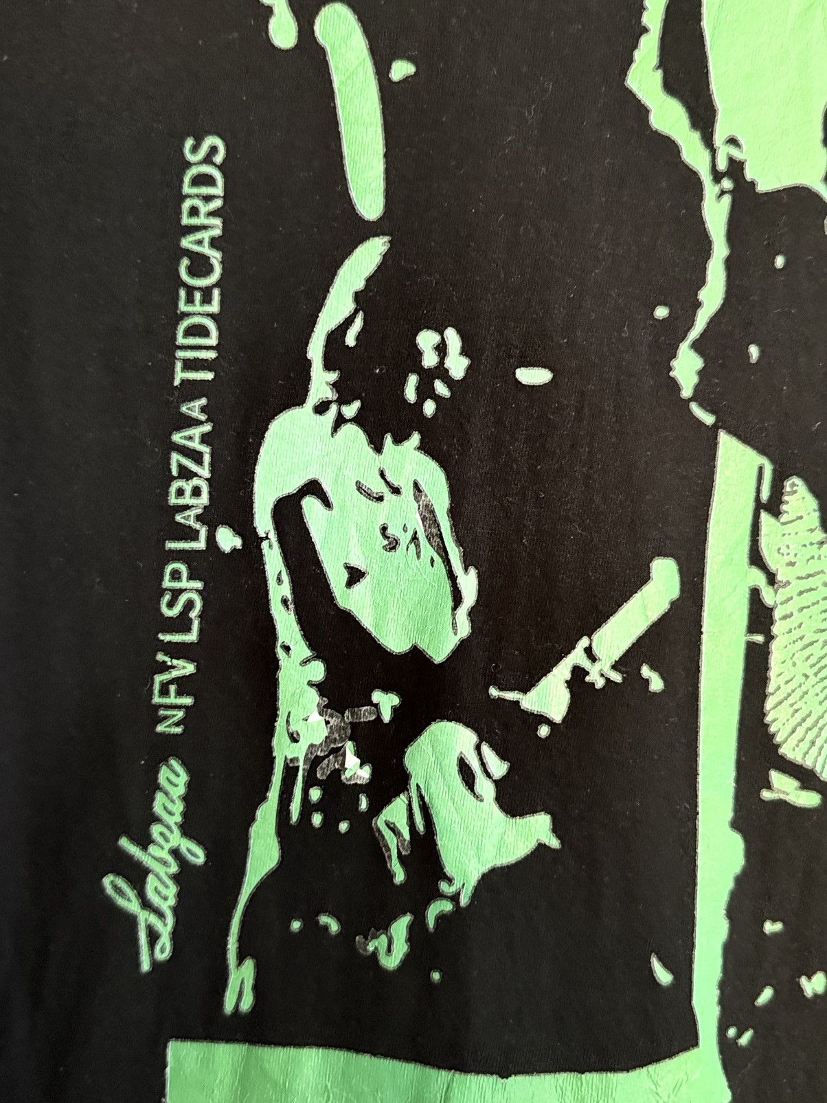Band Tees × Vintage Vintage 90s Elastica NFVSP HIGH Long Sleeve Tee Size US L / EU 52-54 / 3 - 5 Thumbnail