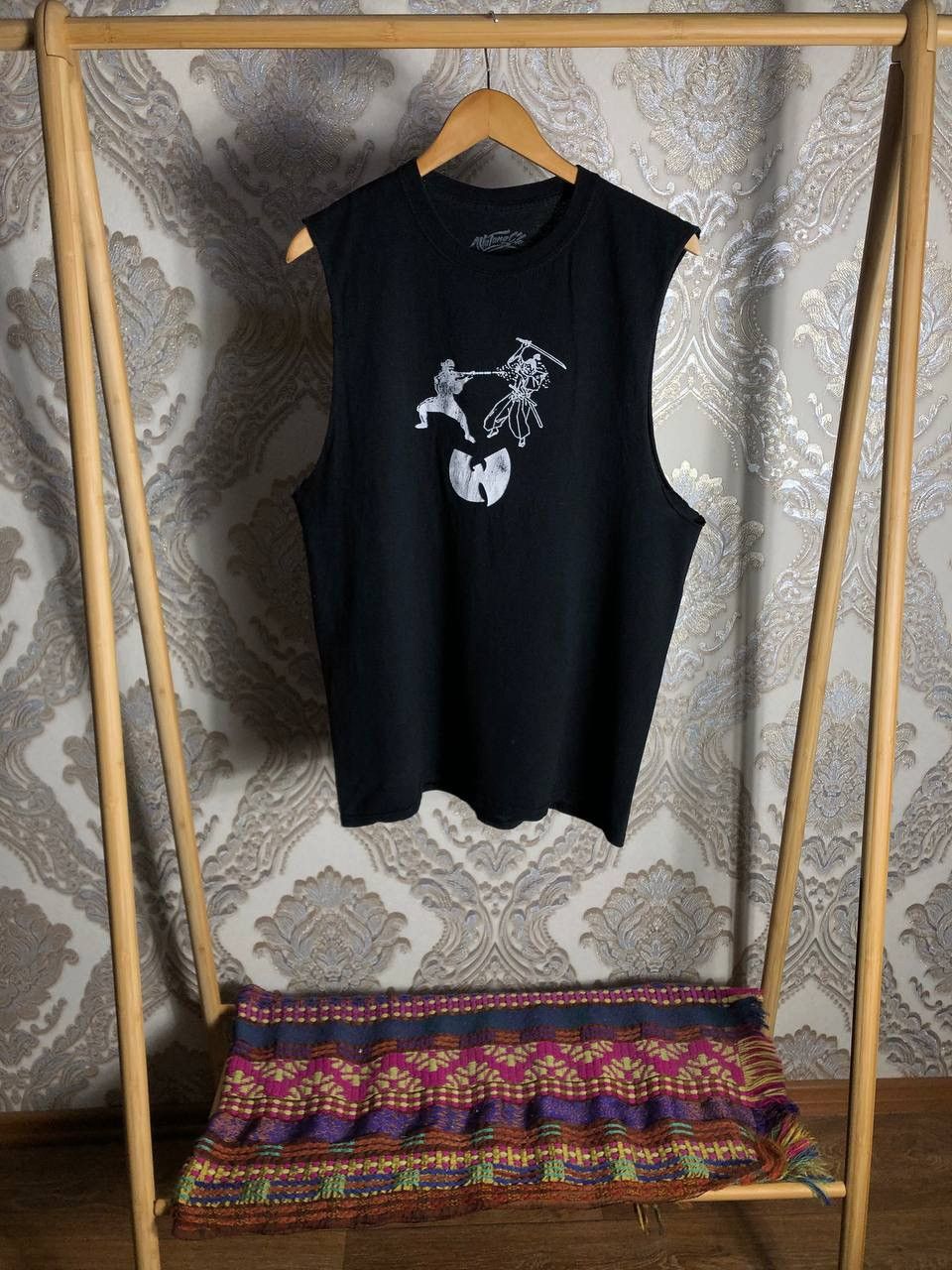 Vintage × Wu-Tang Clan VERY RARE WU TANG CLAN DOUBLE PRINTED SAMURAI DESIGNER 90s Size US S / EU 44-46 / 1 - 2 Thumbnail