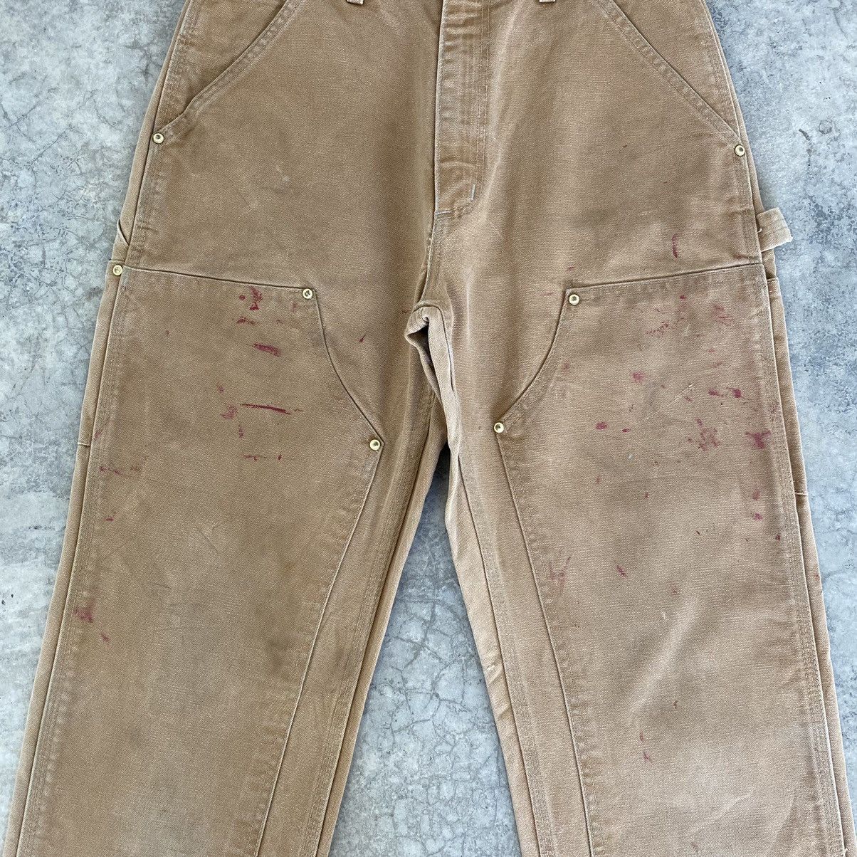 Carhartt Size 28x34 VTG Carhartt Double Knee Splatter Painter Pants Size US 28 / EU 44 - 9 Thumbnail