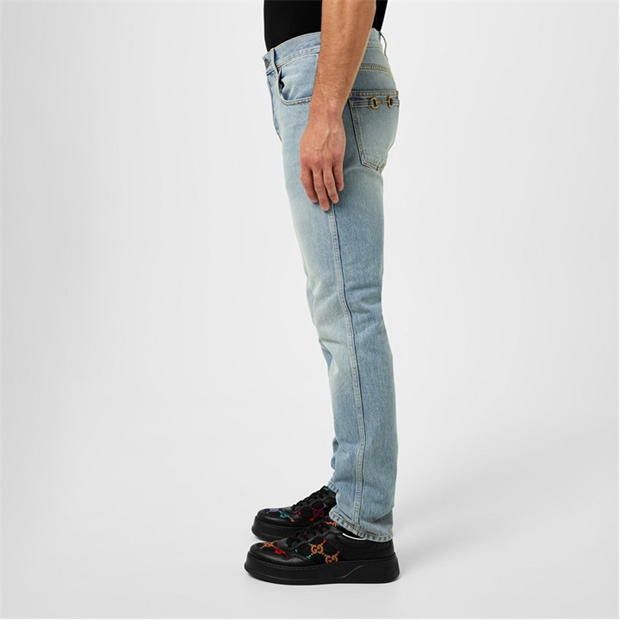Gucci Horsebit Straight Jeans Size US 28 / EU 44 - 2 Thumbnail
