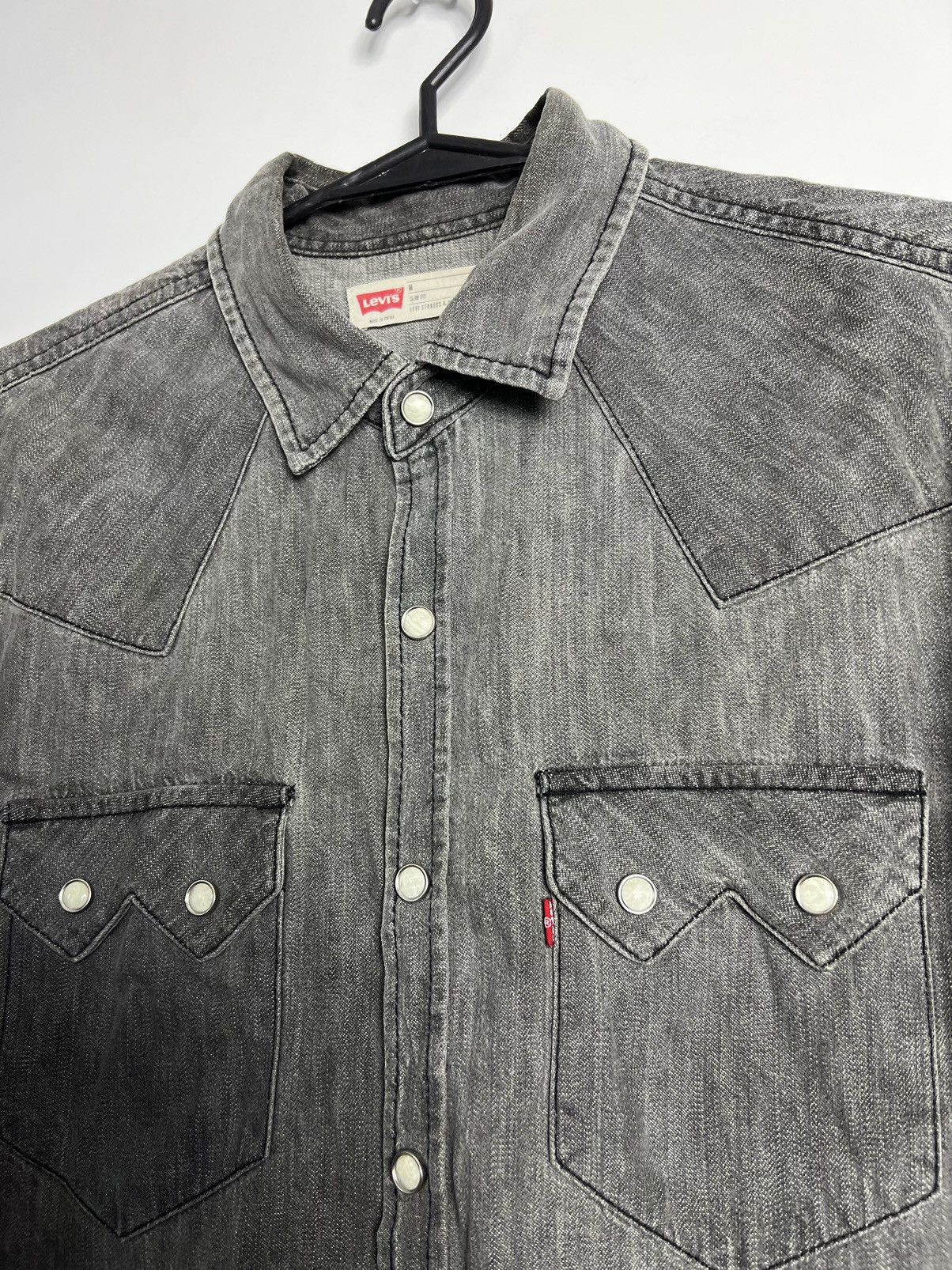Levi's Shirt Levi’s Grey Vintage Red Tab Size US M / EU 48-50 / 2 - 2 Thumbnail