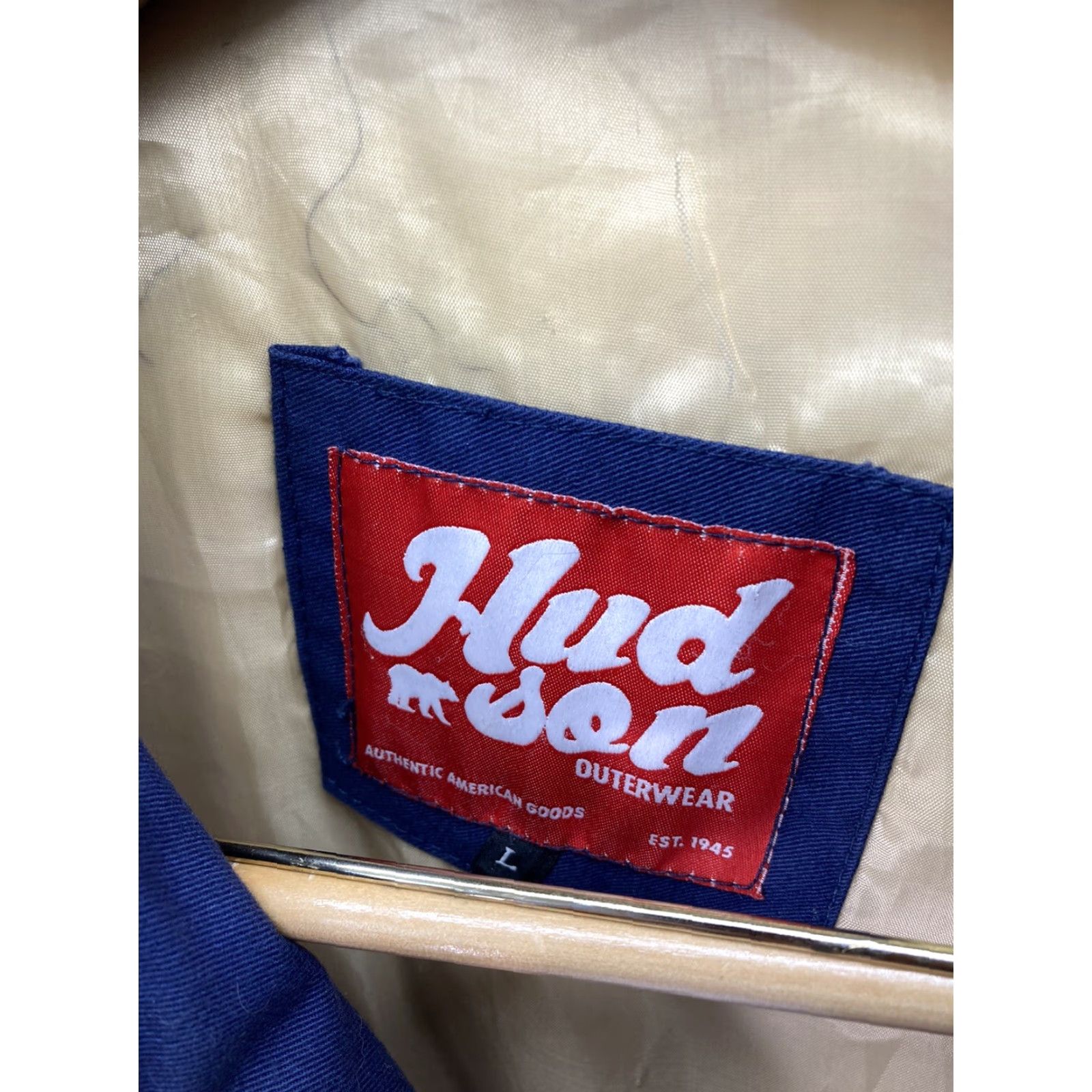 Hudson Hudson Outerwear Vest Mens Size Large Blue Denim Canvas Full Zip Casual Shirt? Size US L / EU 52-54 / 3 - 6 Thumbnail