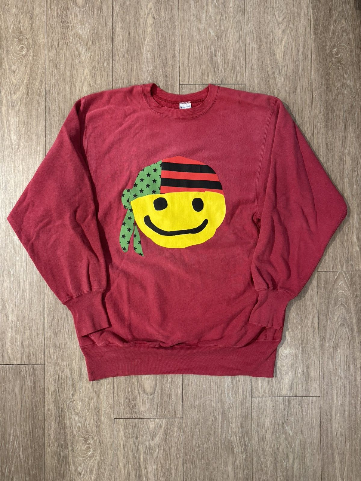 Cactus Plant Flea Market × DENIM TEARS CPFM Denim Tears Bandana Smiley Crewneck 1/1 Size US XXL / EU 58 / 5 - 1 Thumbnail