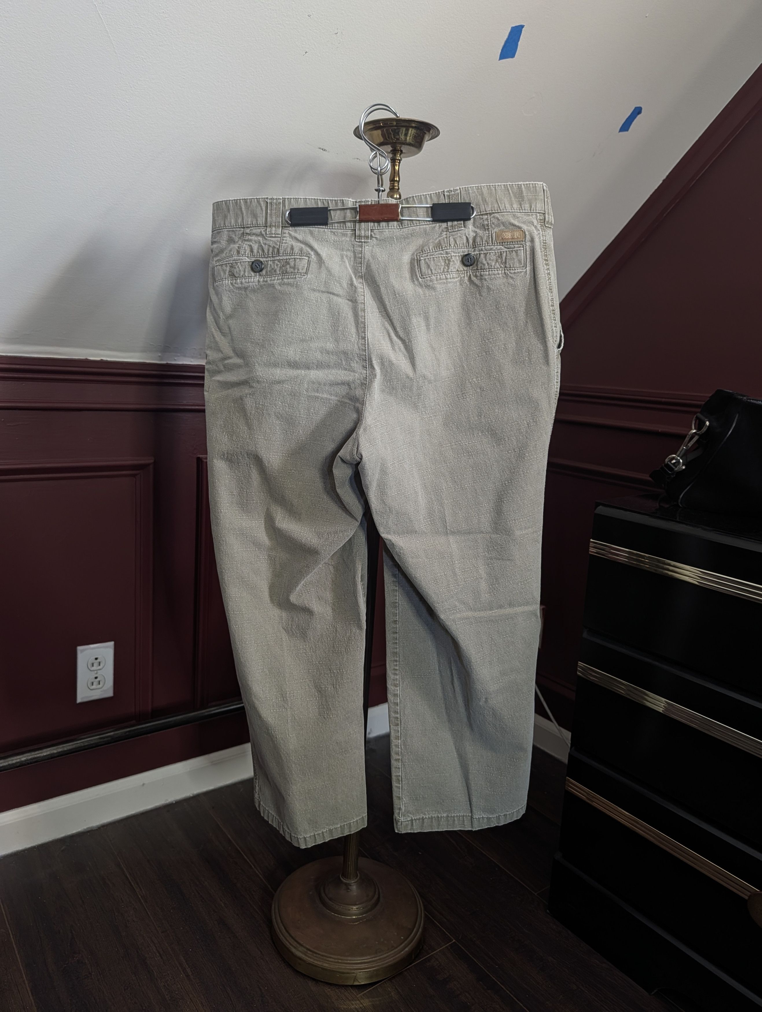 John Mayer MEYER Attenzione German Ripstop Cropped Pants 36 Size US 36 / EU 52 - 8 Thumbnail