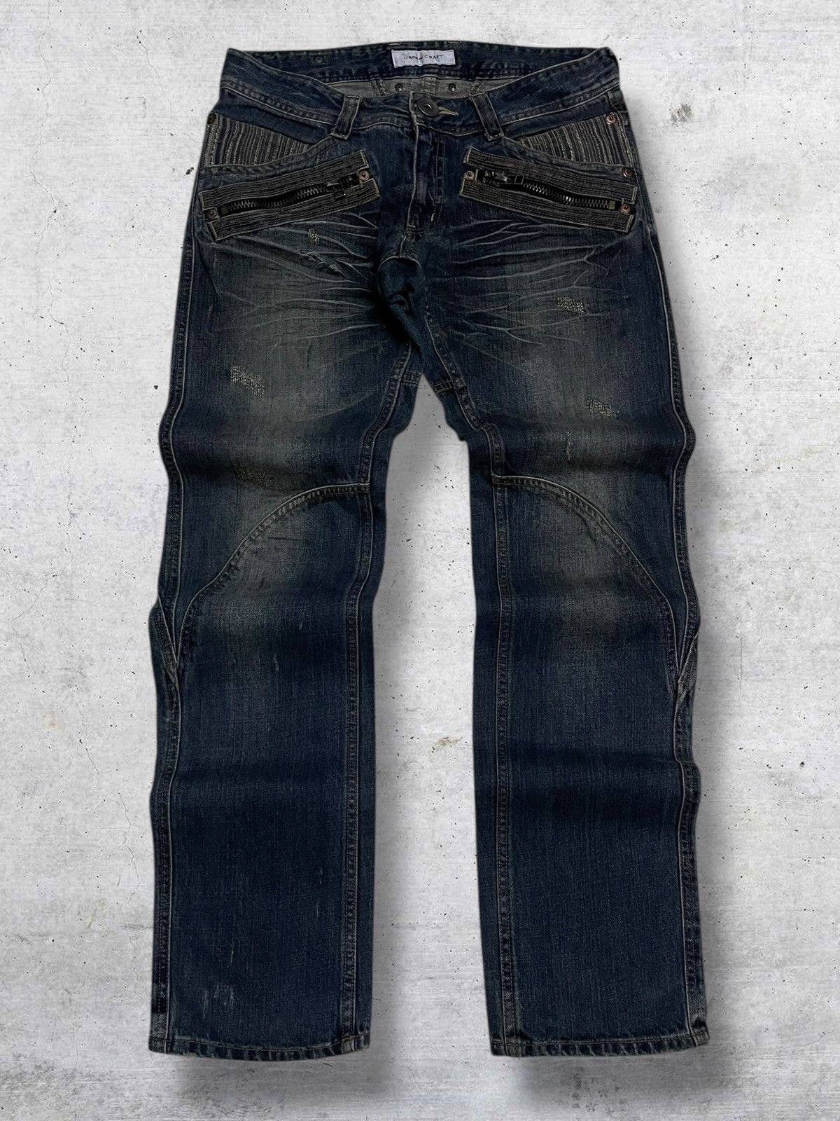 PPFM URBAN CRAFT 1990S DISTRESSED LAYERED JAPAN DESIGNER STYLE Size US 32 / EU 48 - 1 Thumbnail